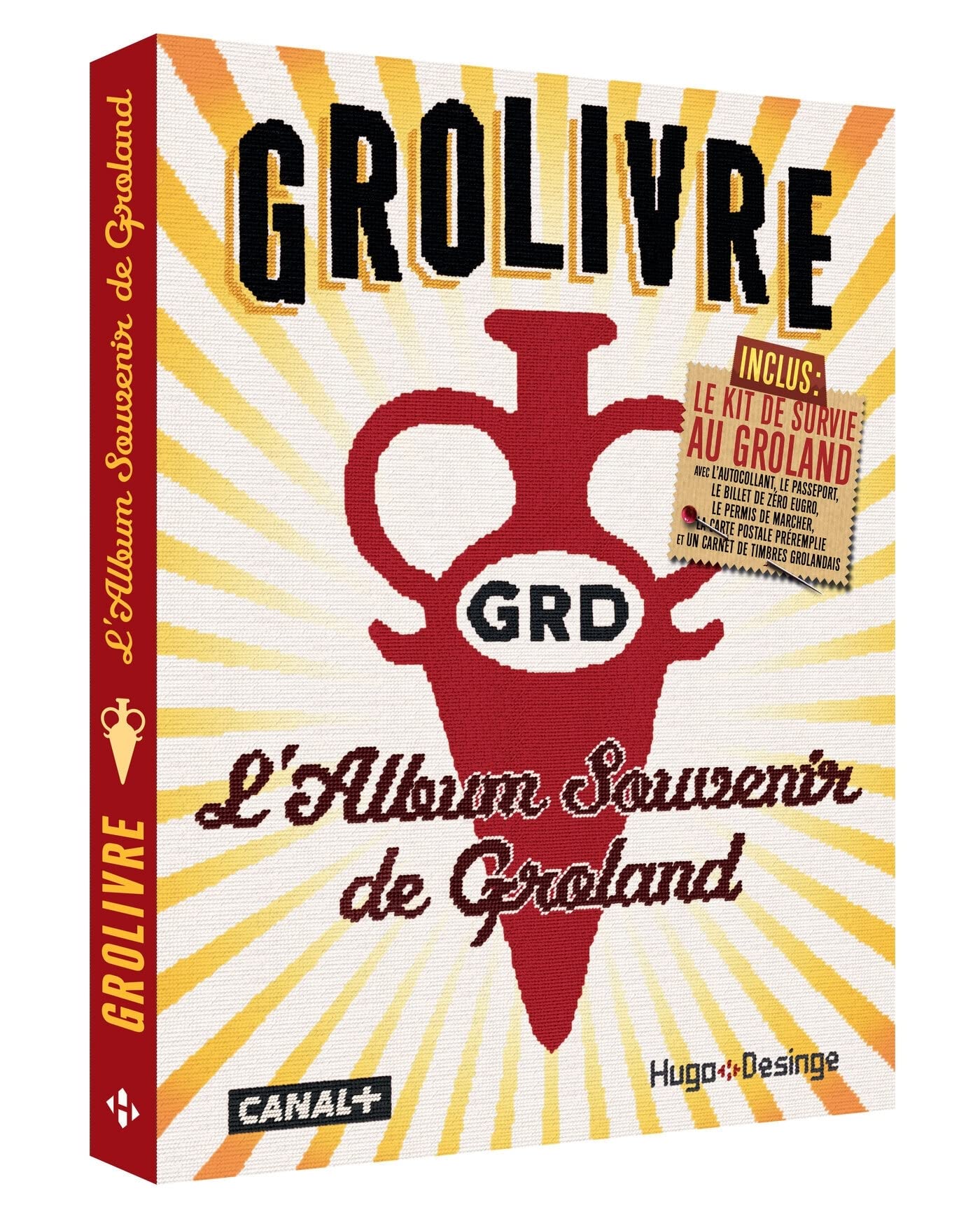 Grolivre - L'album souvenir de Groland 9782755644005