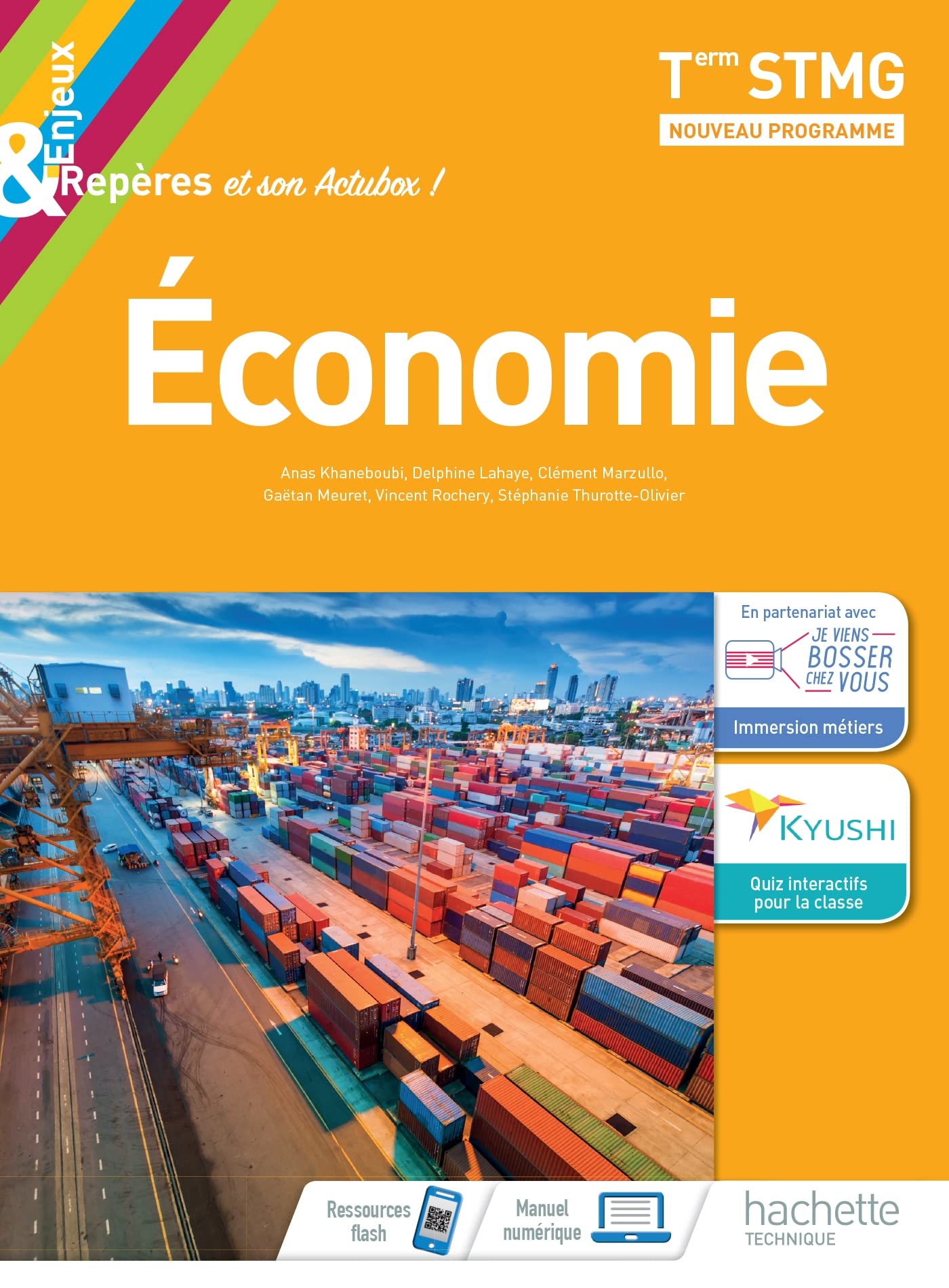 Enjeux et Repères Économie Terminale STMG - Livre élève - Éd. 2020 9782017100423