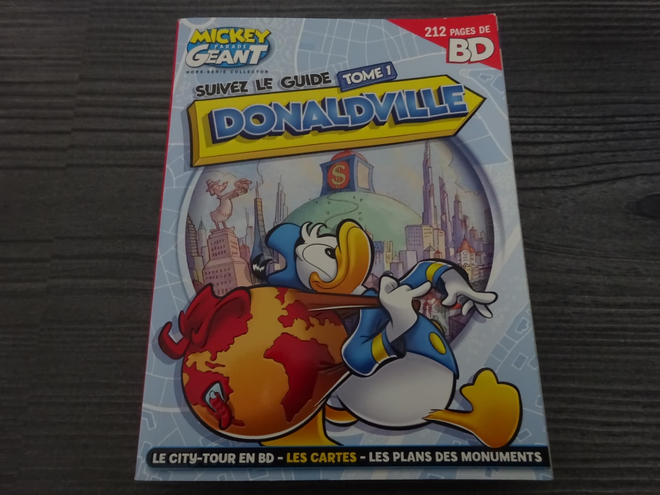 MICKEY PARADE GEANT HORS-SERIE COLLECTOR SUIVEZ LE GUIDE TOME 1 !! "DONALDVILLE" 3250153815953