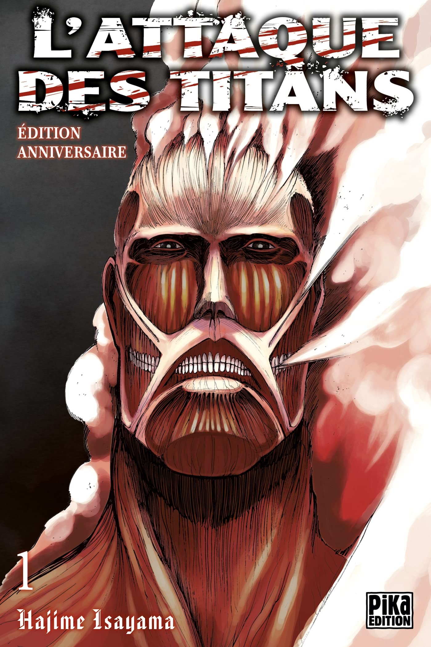 L'Attaque des Titans T01 Edition Anniversaire 9782811679811