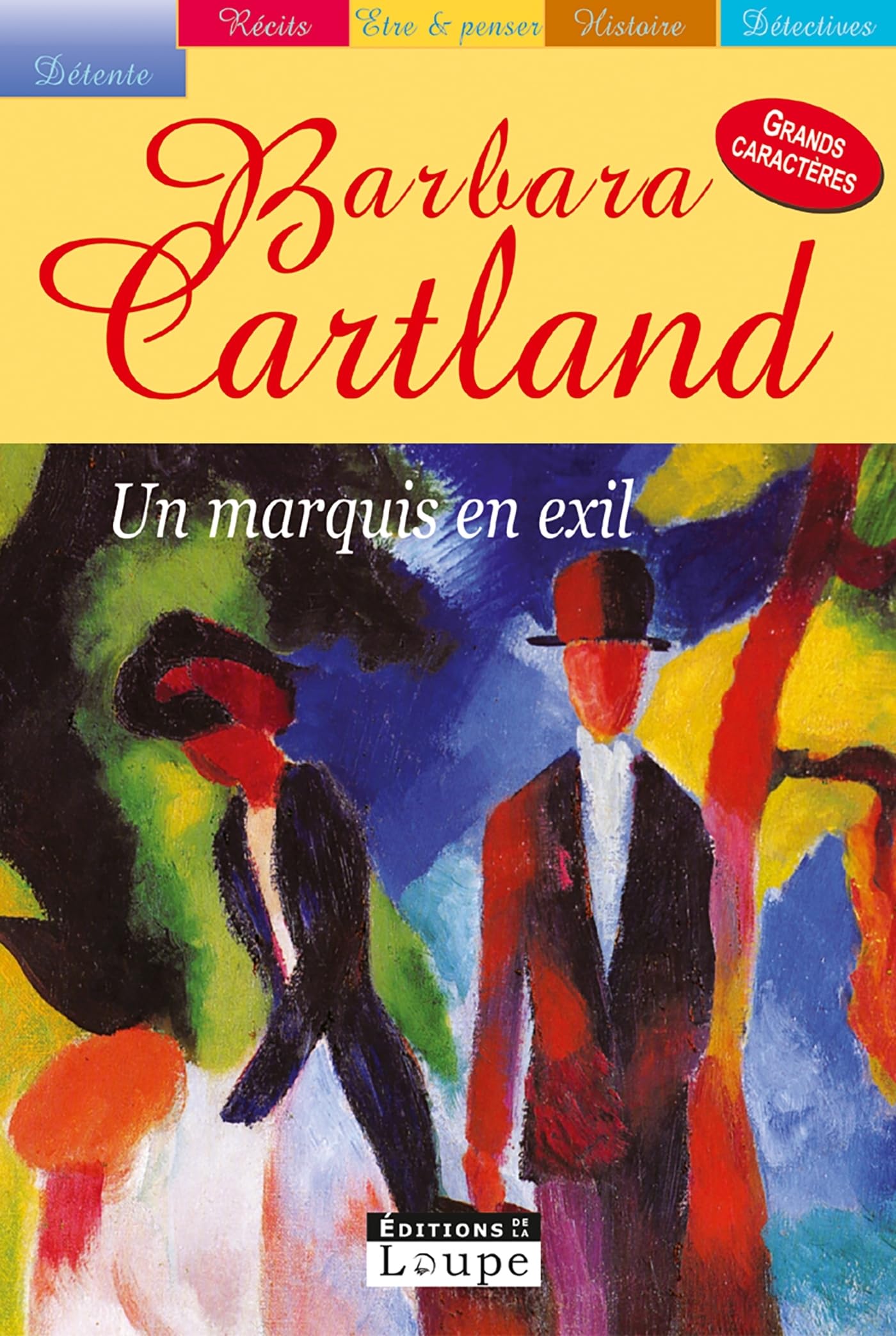 Un marquis en exil (grands caractères) 9782848680613