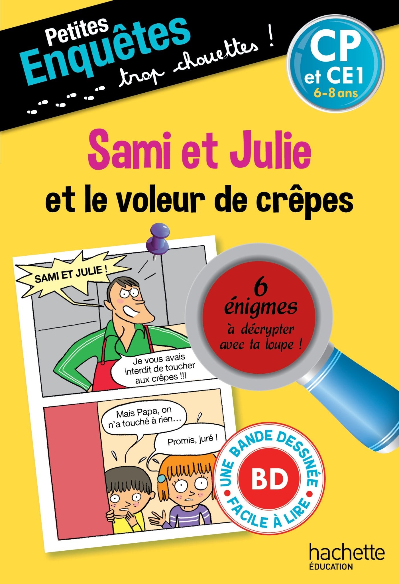 Sami et Julie et le voleur de crêpes CP et CE1 - Cahier de vacances 9782013950442