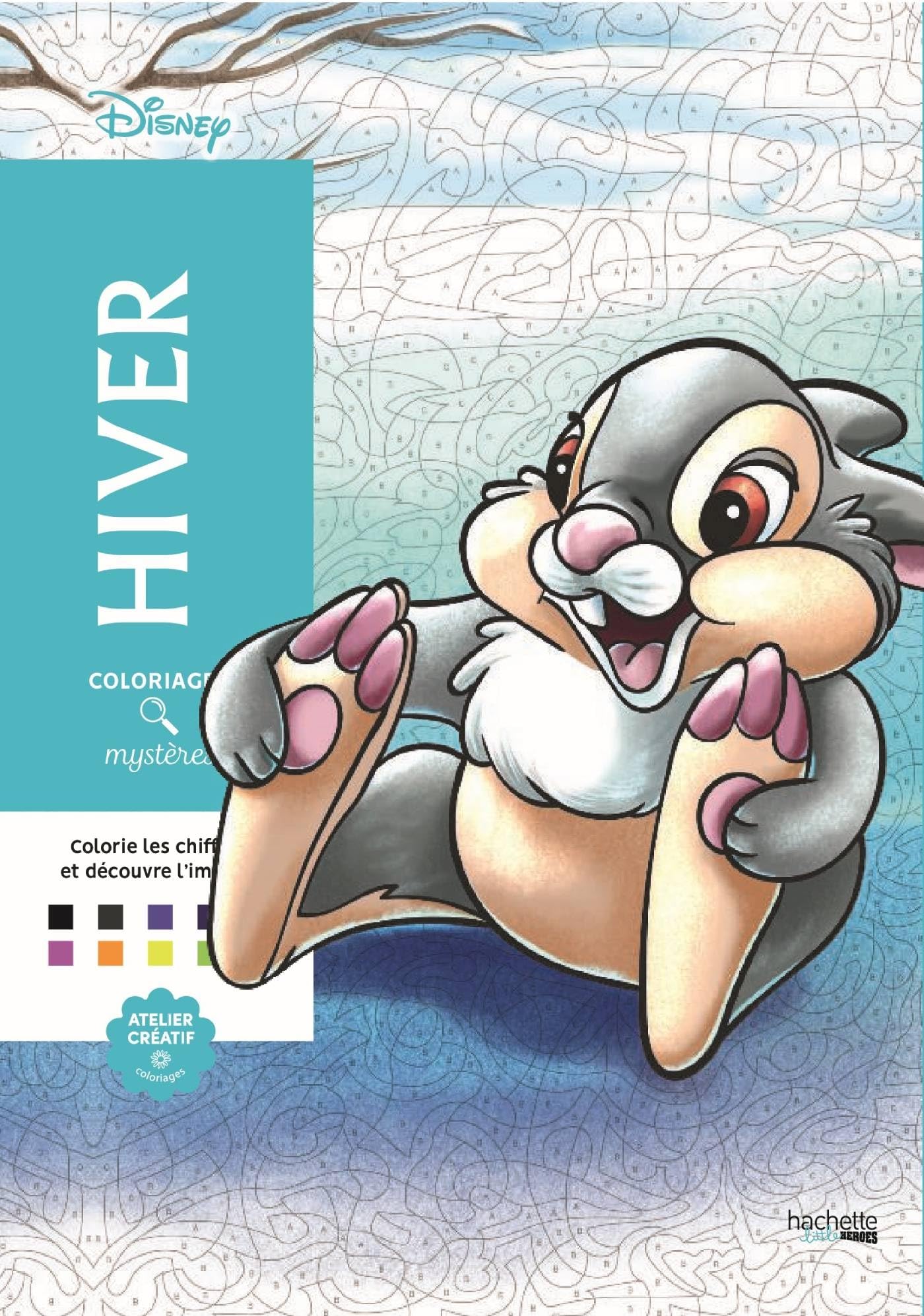 Coloriages mystères Disney - Hiver 9782016287149