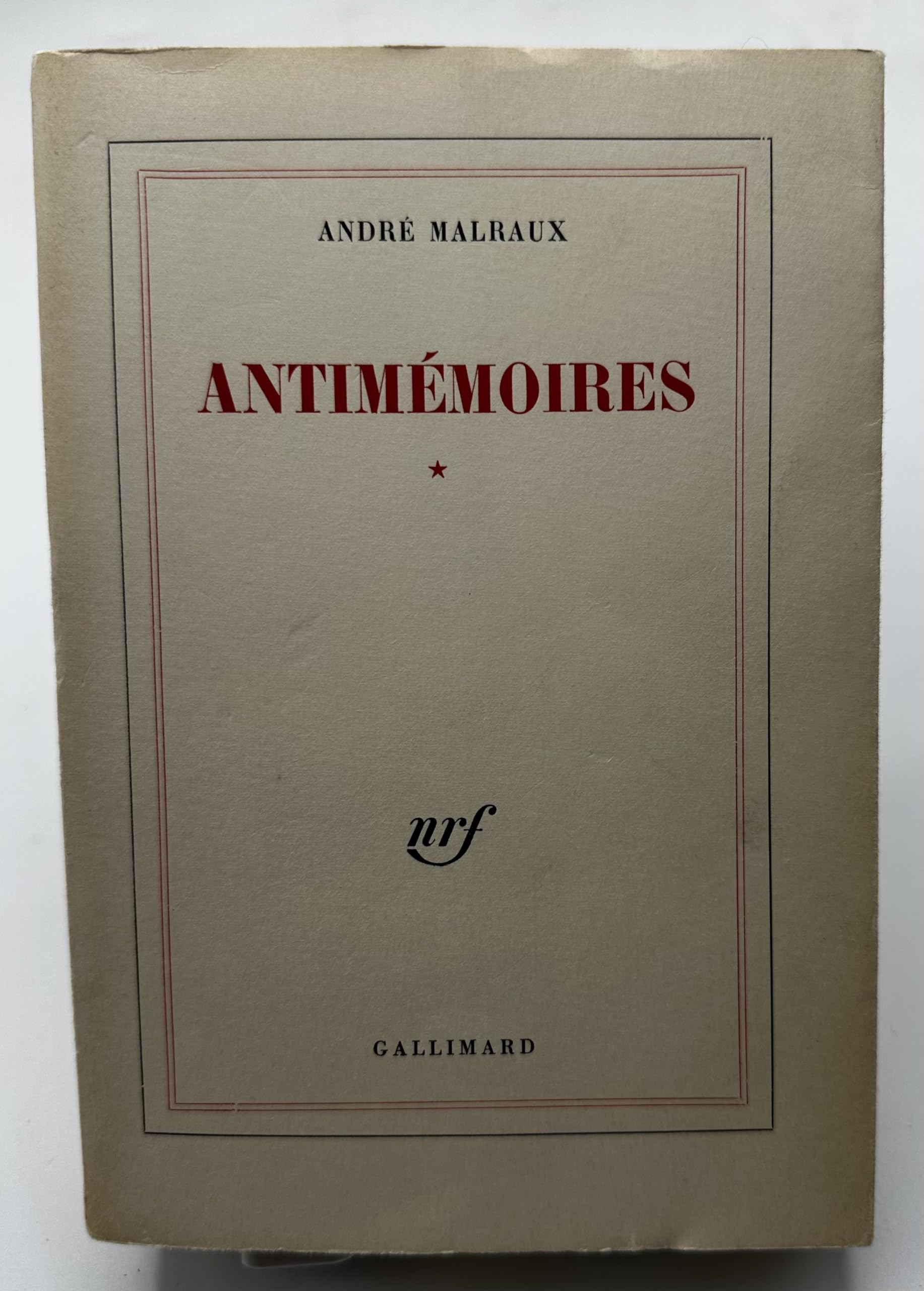 Antimémoires / André Malraux