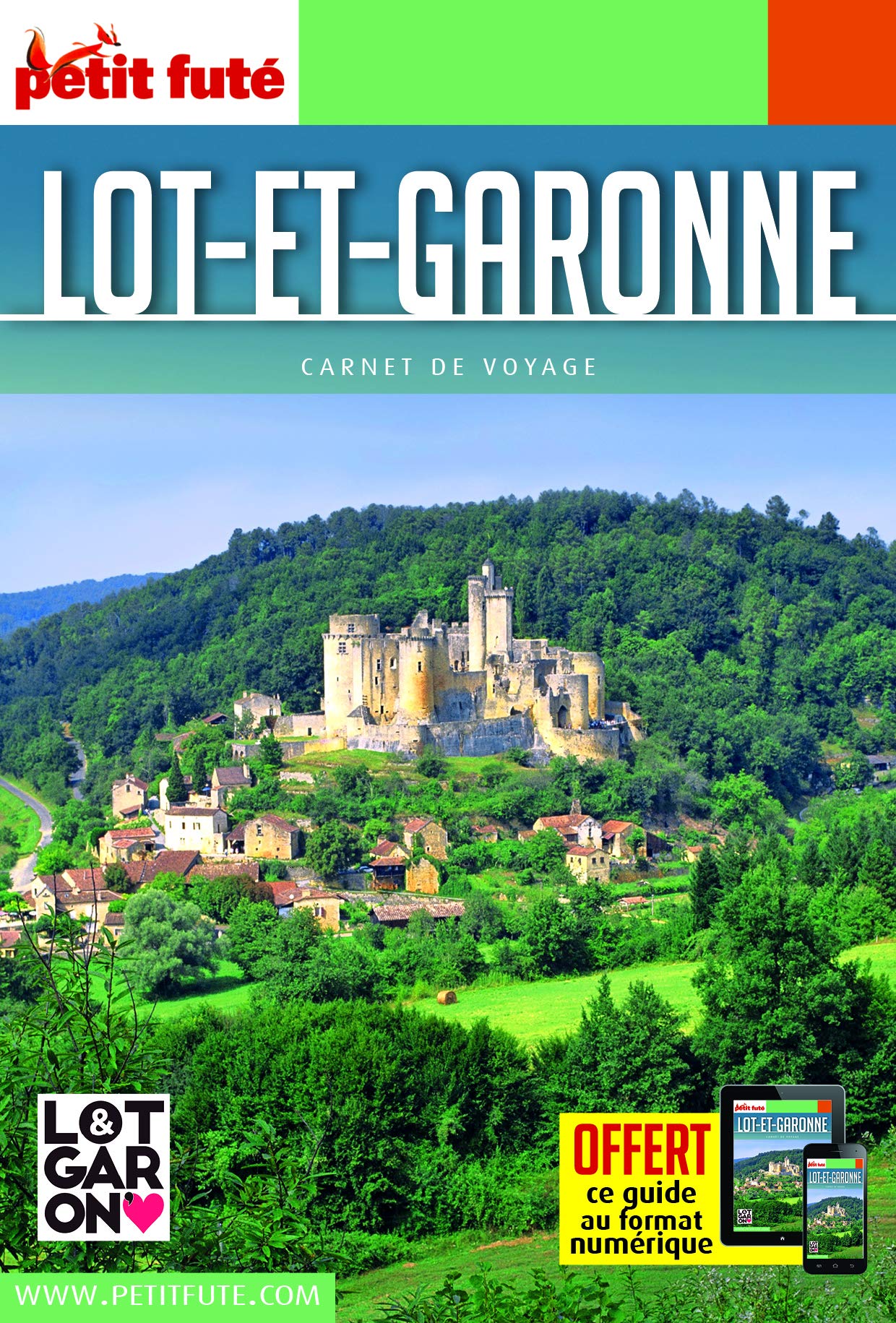 Guide Lot-et-Garonne 2021 Carnet Petit Futé 9782305053455