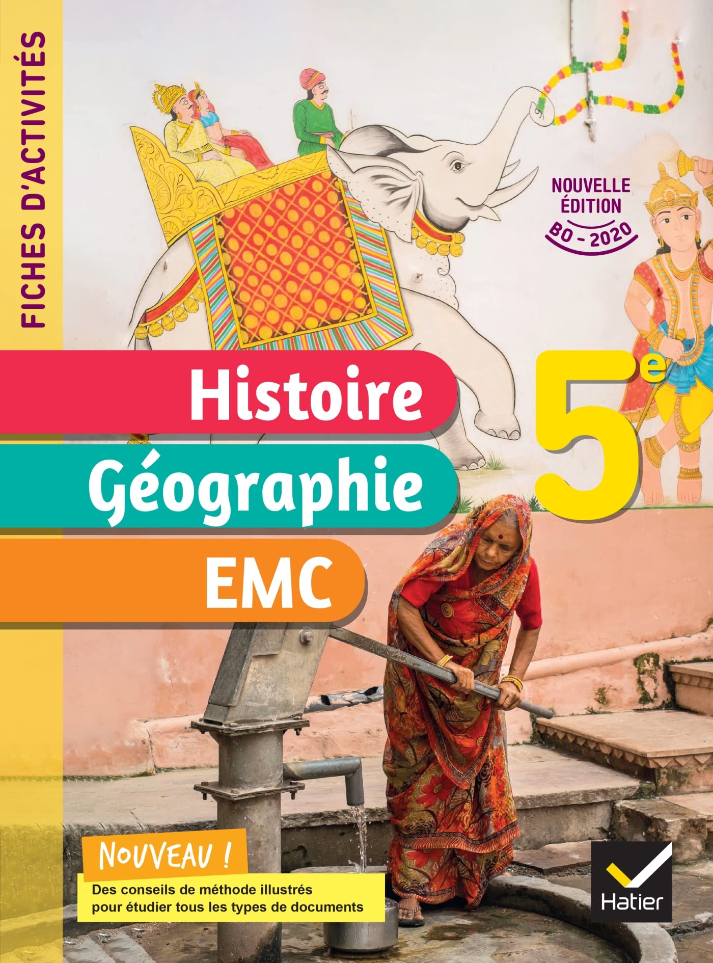 Fiches d'activités Histoire-Géographie-EMC 5e - Ed. 2022 - Cahier élève 9782401085701