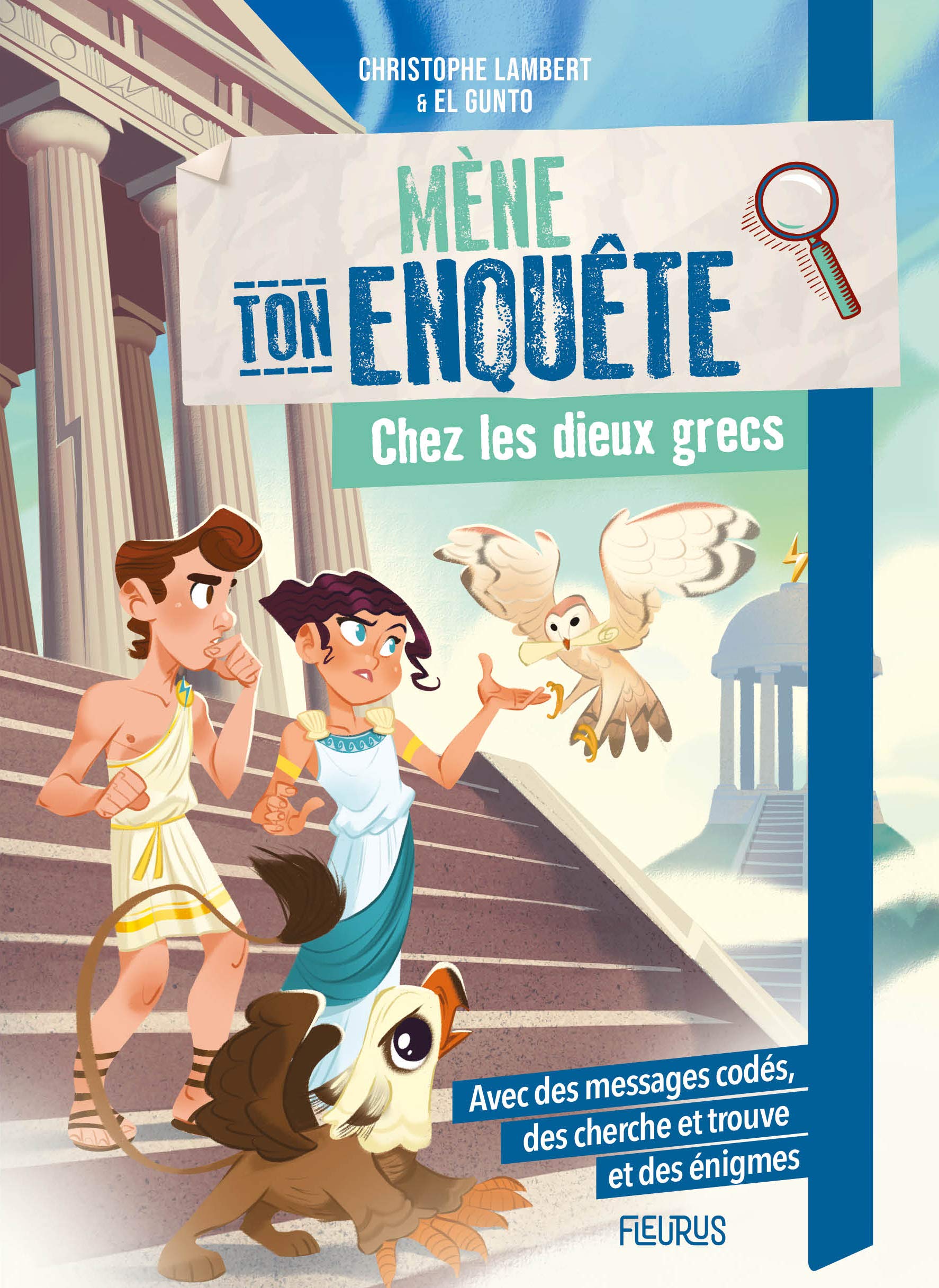 Mène ton enquête chez les dieux grecs 9782215159308