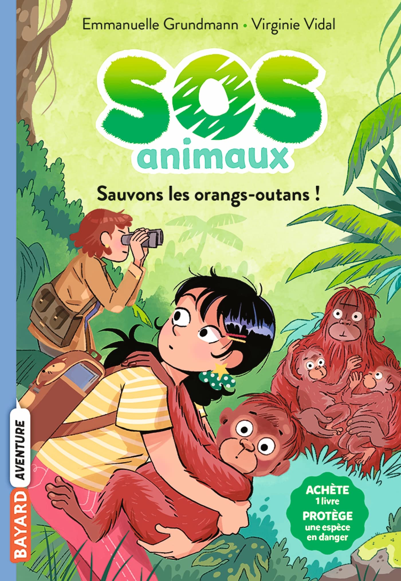 SOS Animaux, Tome 03: Sauvons les orangs-outans ! 9791036348228