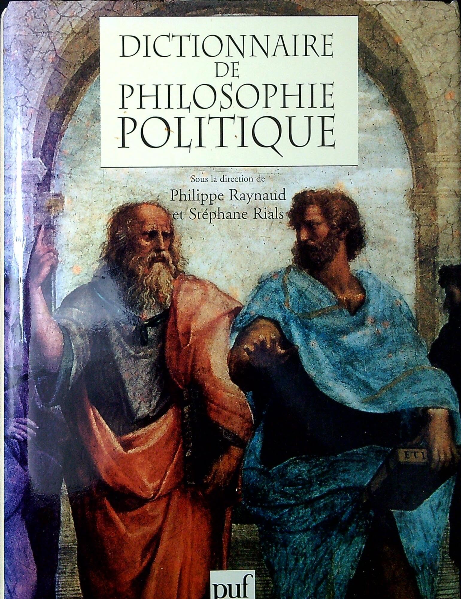 Dictionnaire de philosophie politique 9782130477303