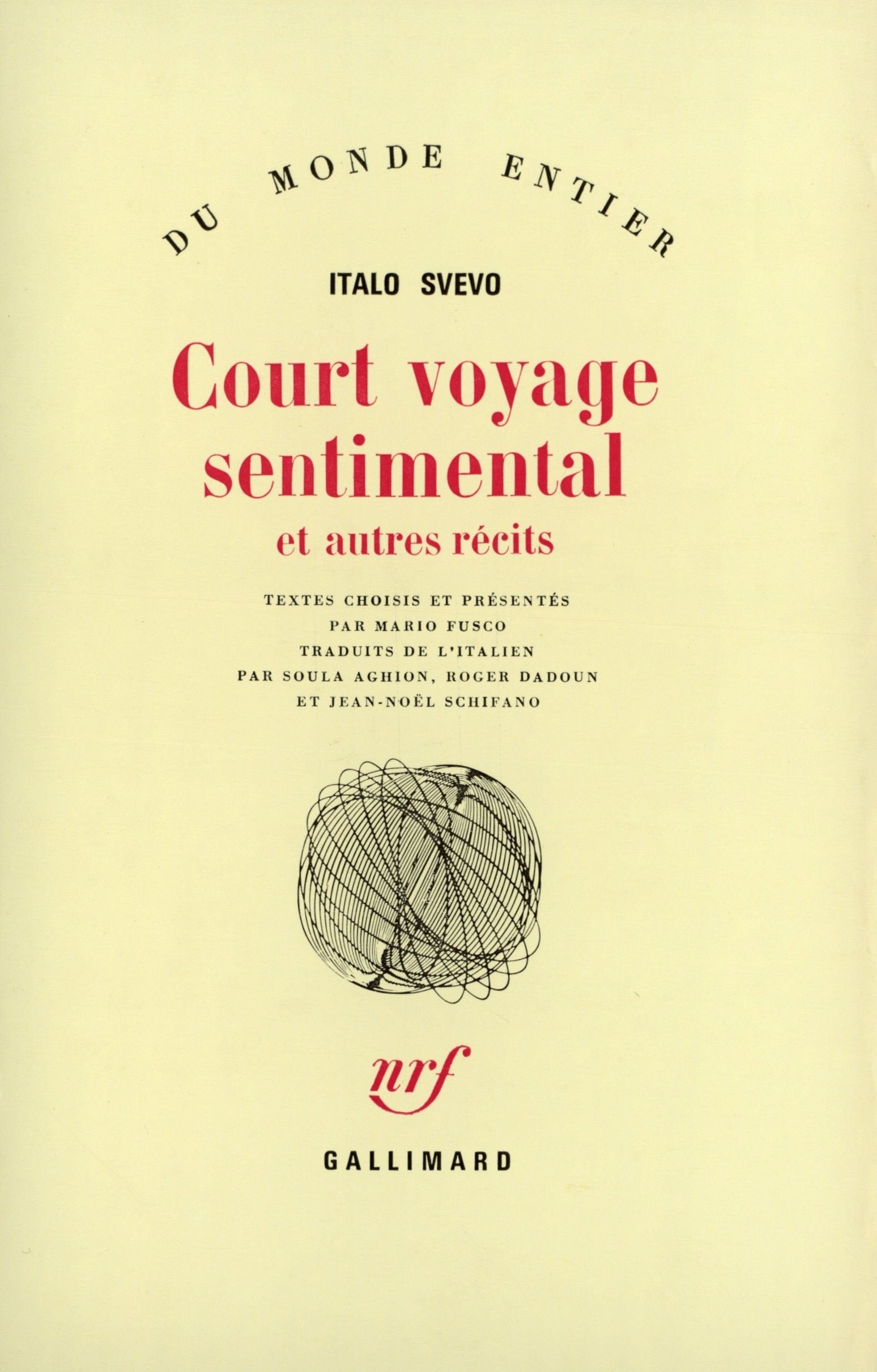 Court voyage sentimental et autres récits 9782070295531