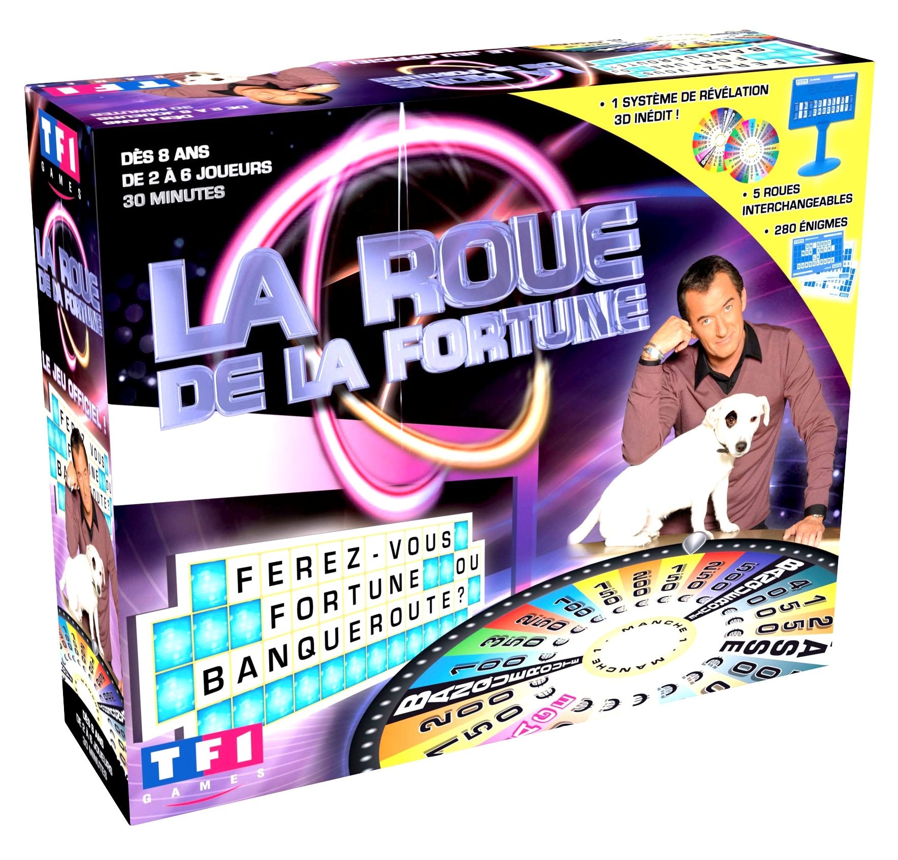 TF1 Games - 1063 - Jeu de Plateau - La Roue de la Fortune 5053460621624
