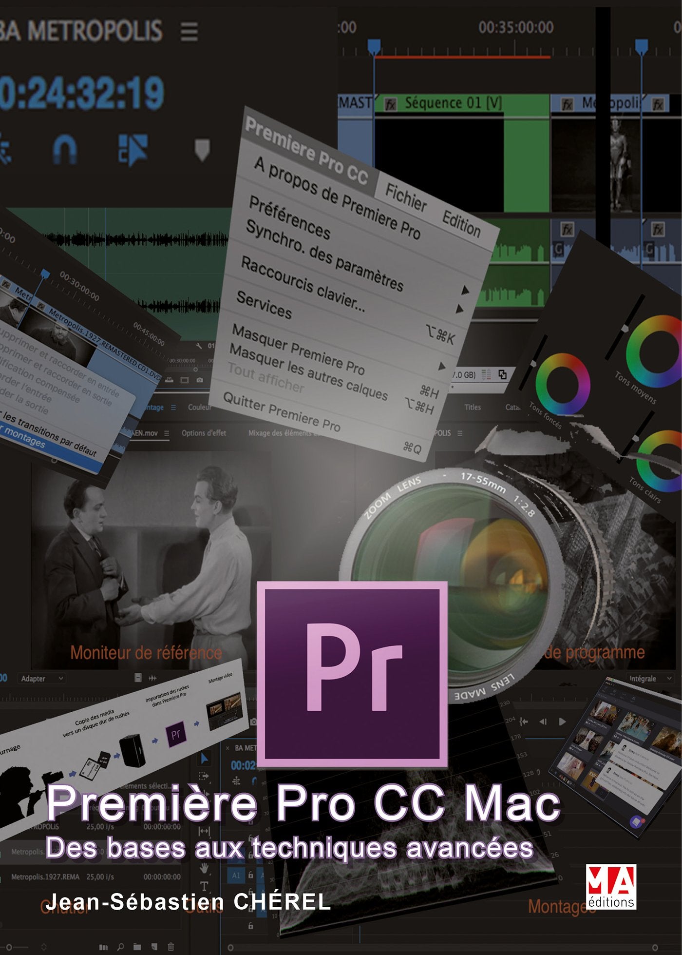 Première Pro, des bases aux techniques avancées 9782822405294