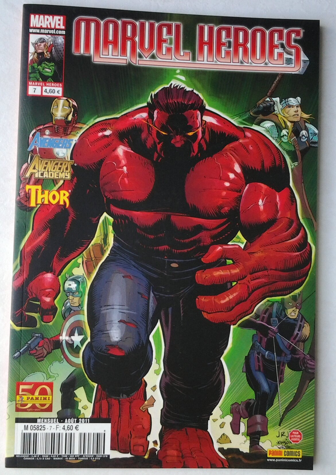 Marvel heroes 07 9782809421927