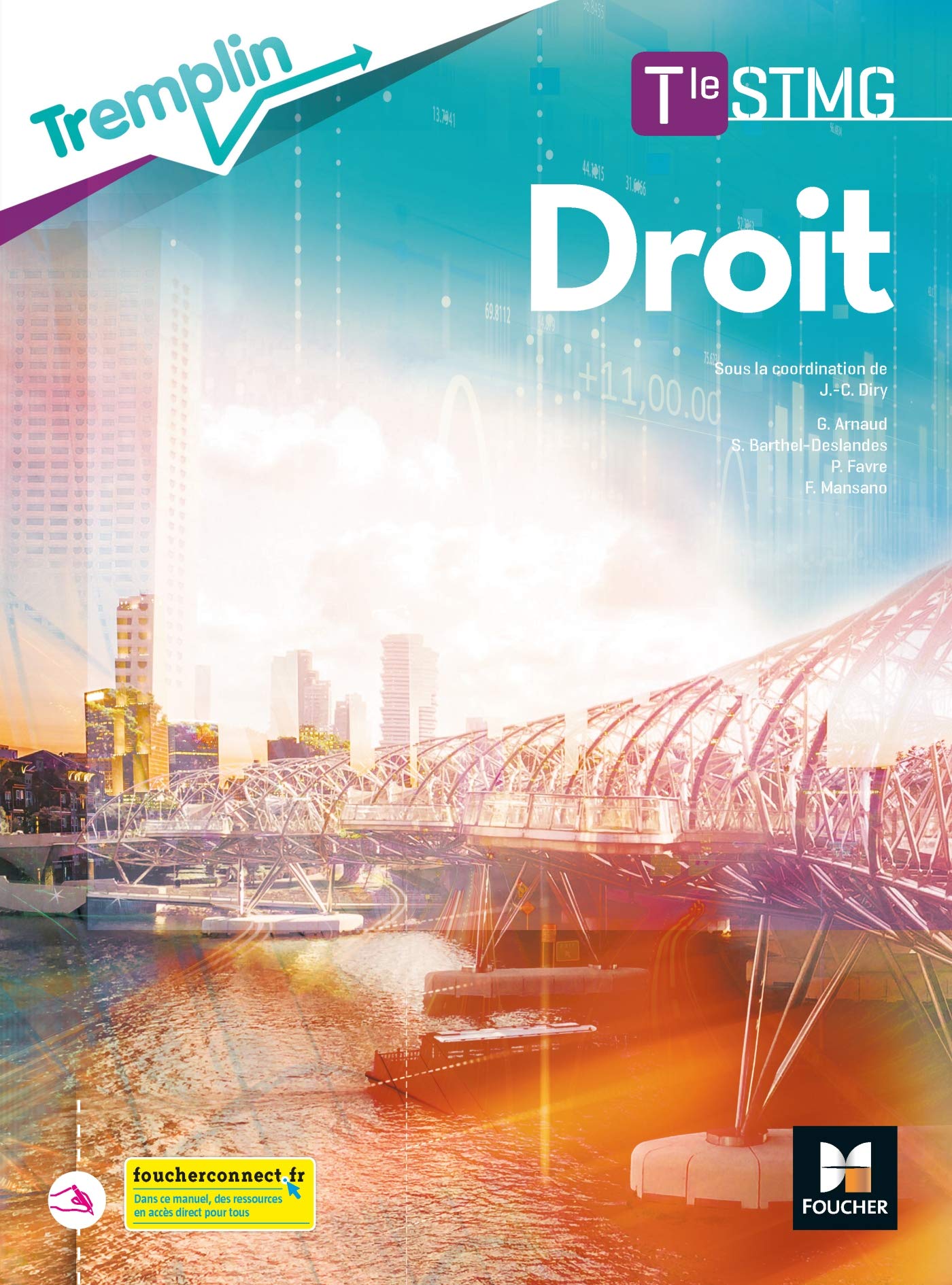 Tremplin - DROIT Tle STMG - Éd. 2020 - Livre élève 9782216158003