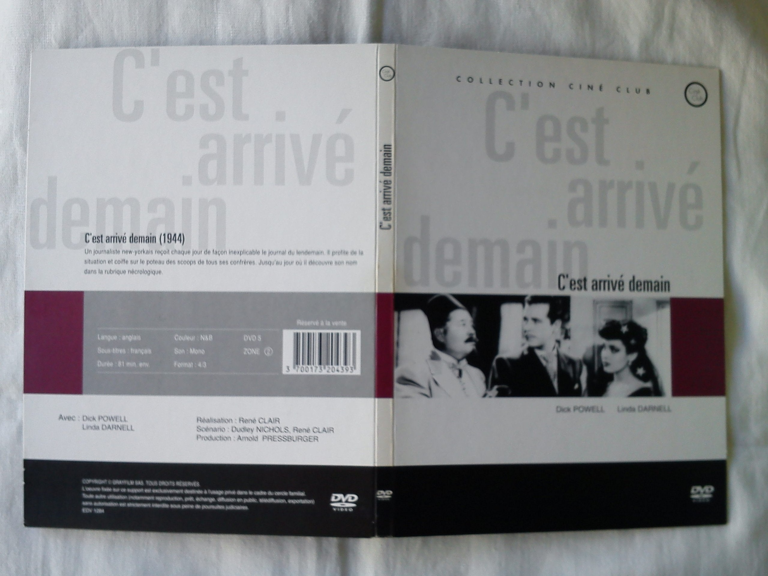 C'est arrivé demain 3700173204393