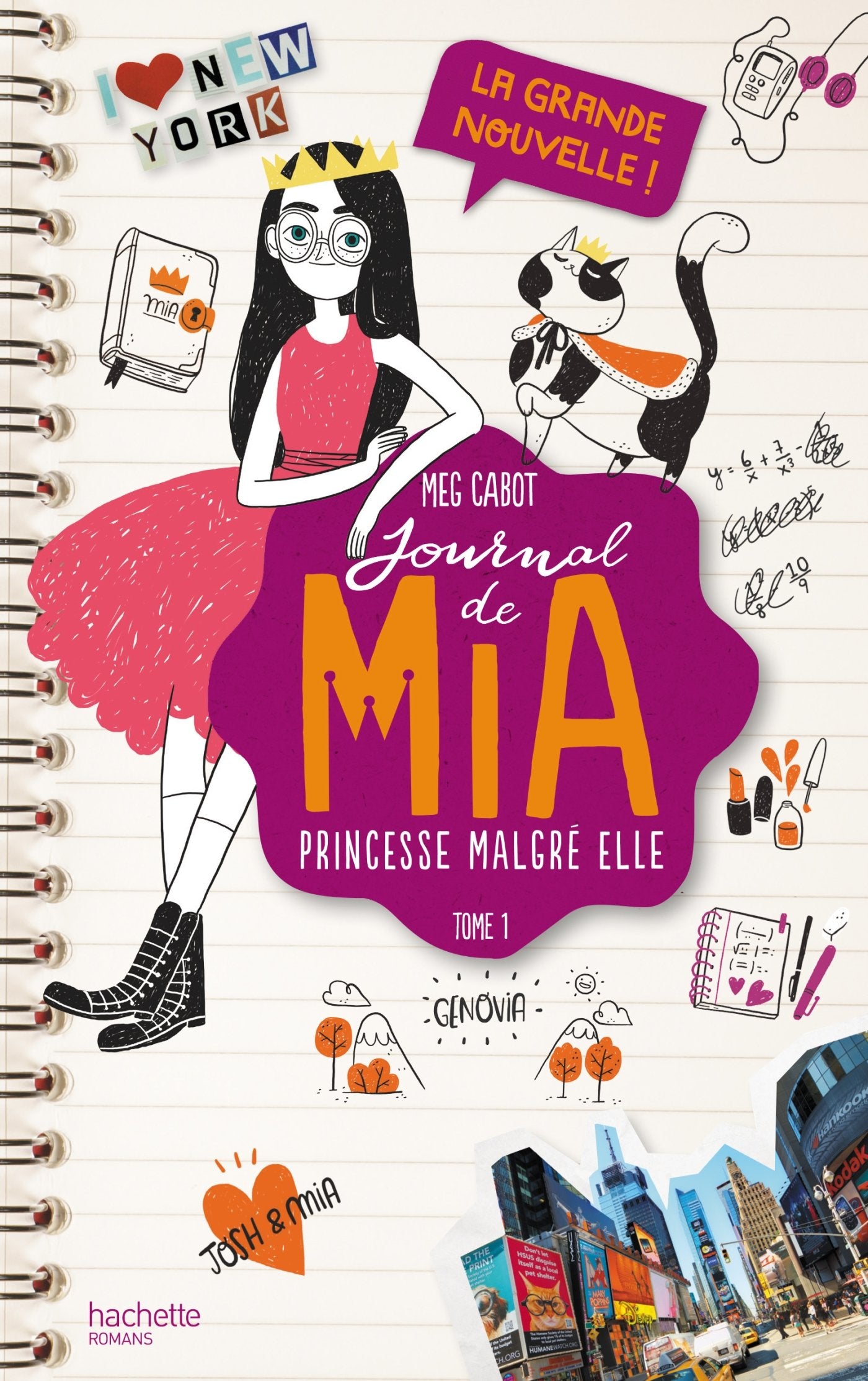 Journal de Mia - Tome 1 - La grande nouvelle 9782011713506