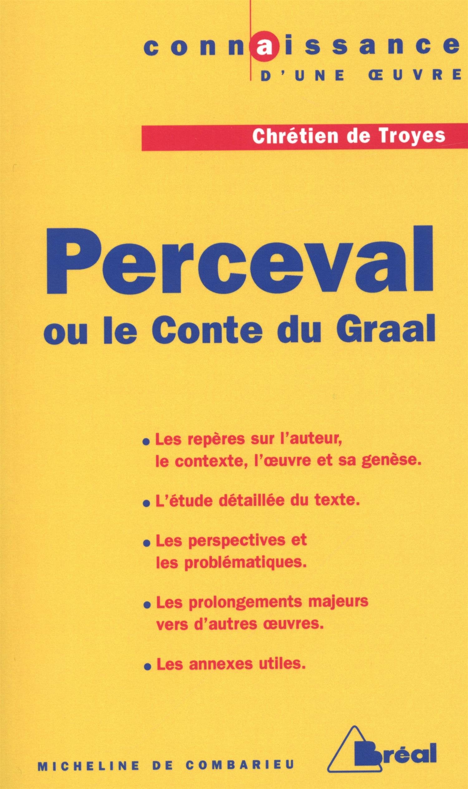 Perceval ou le conte du graal - Chrétien de Troyes 9782749501987