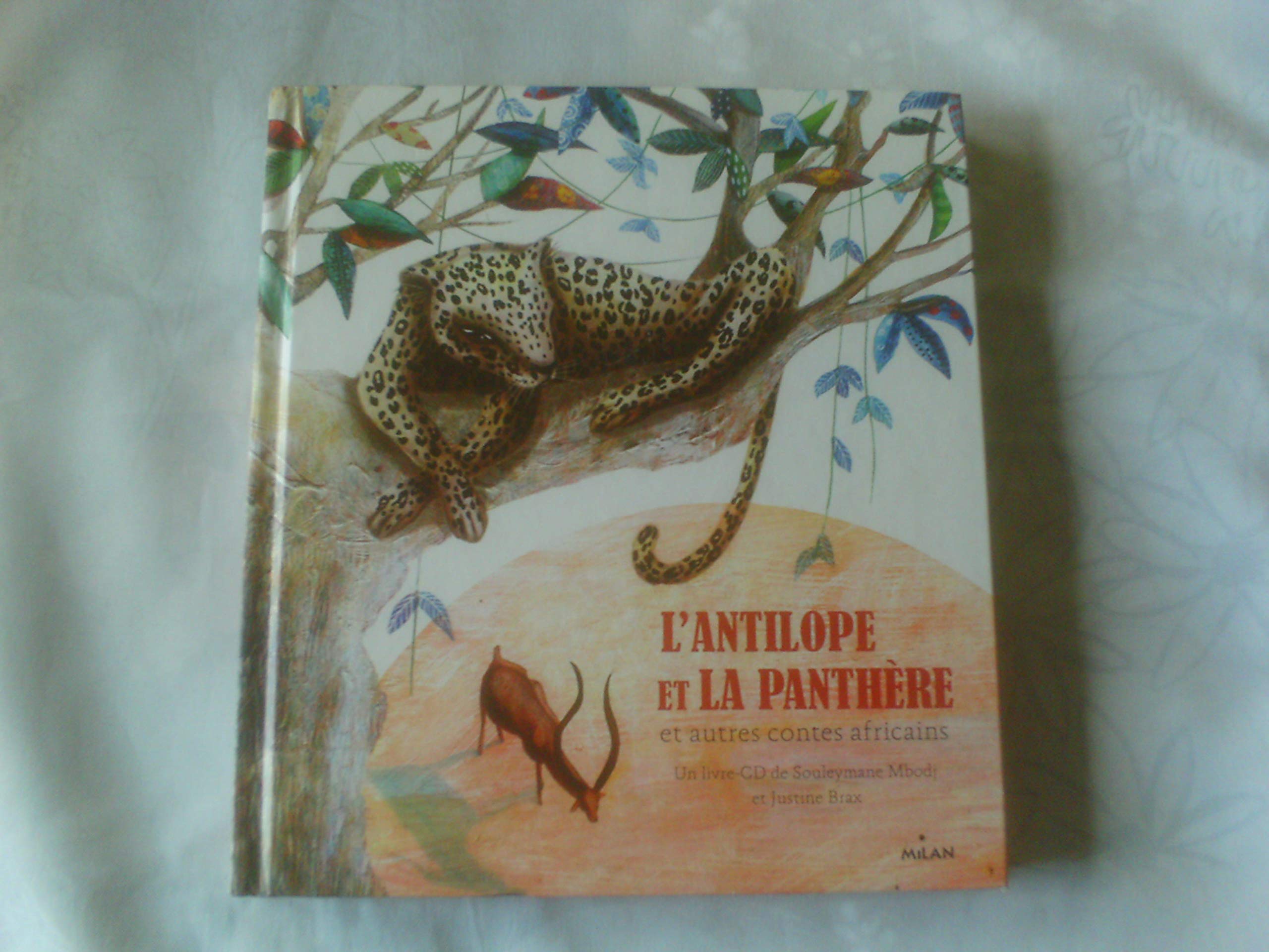 L'antilope et la panthère et autres contes africains + CD 9782745958747