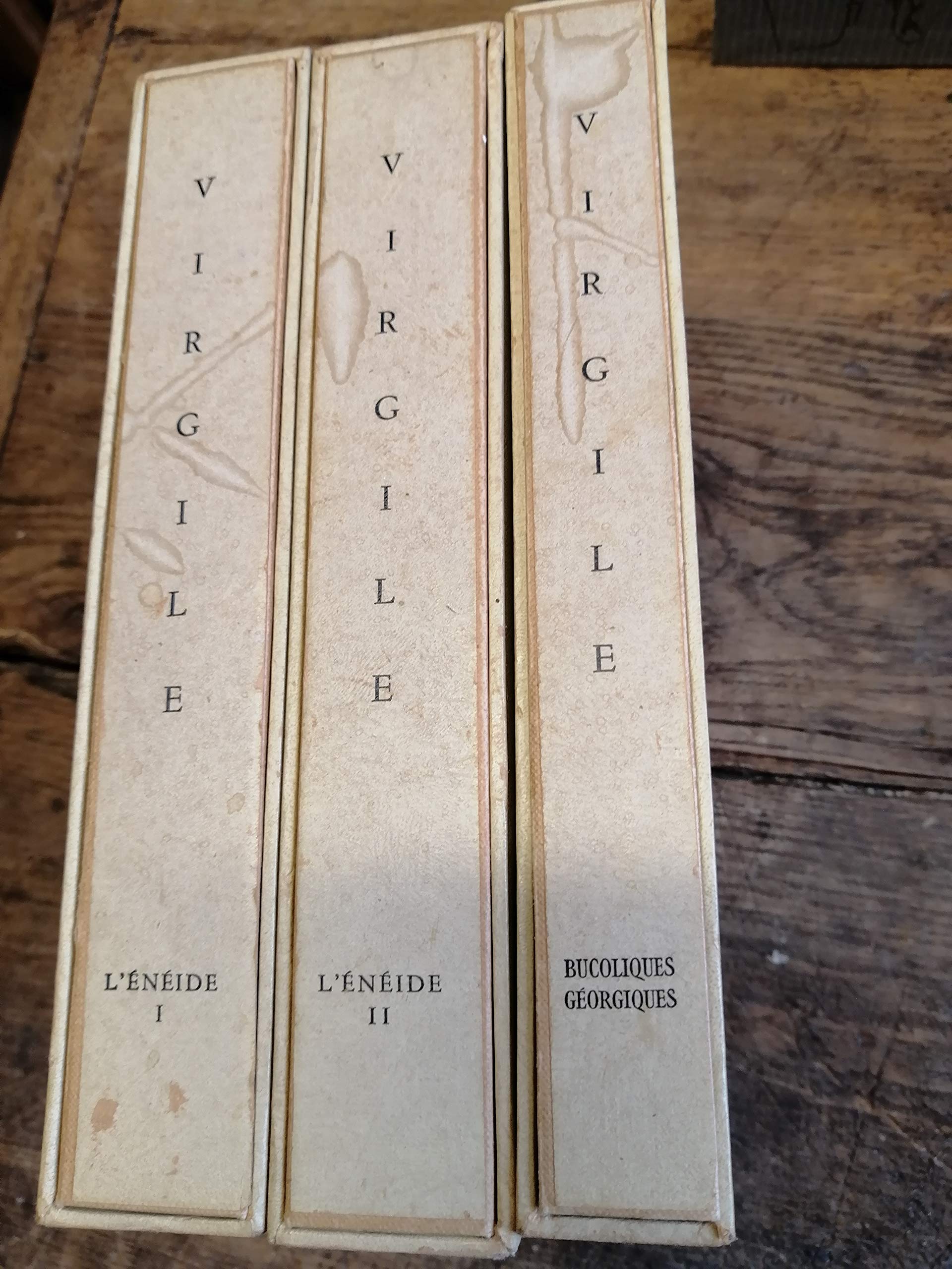 Virgile : L'énéide tomes 1 et 2 + Bucoliques Géorgique Illustrations de Berthold Mahn - Edy Legrand - taduction de Mario Meunier