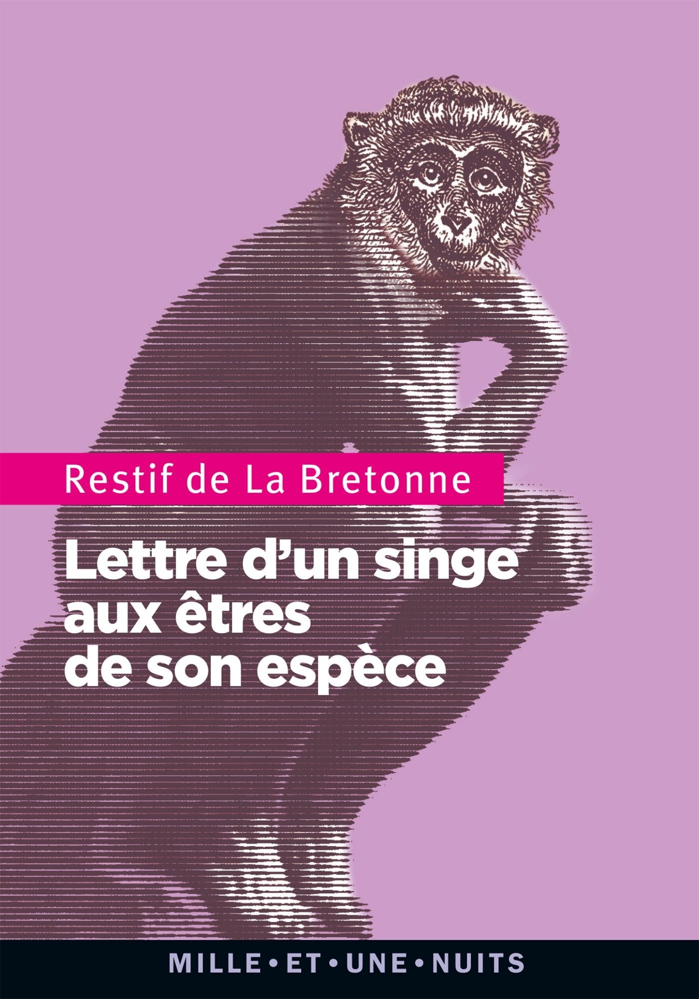Lettre d'un singe aux êtres de son espèce 9782755507317