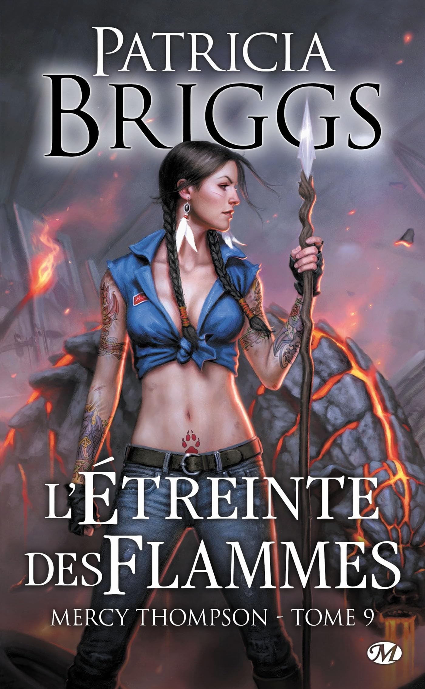 Mercy Thompson, T9 : L'Étreinte des flammes 9782811219642