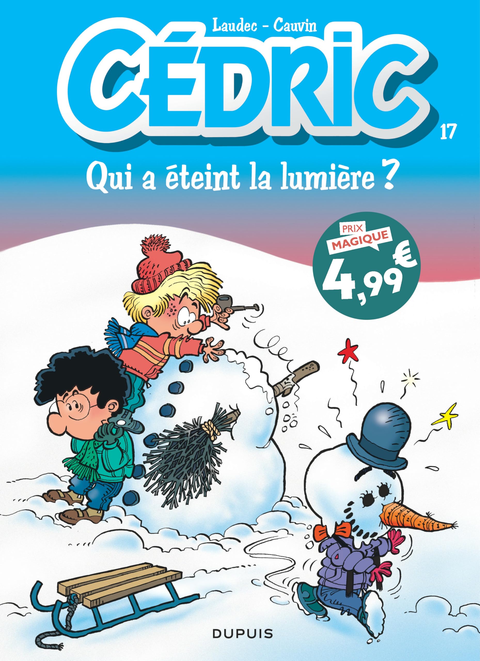 Cédric - Tome 17 - Qui a éteint la lumière ? 9782808514415