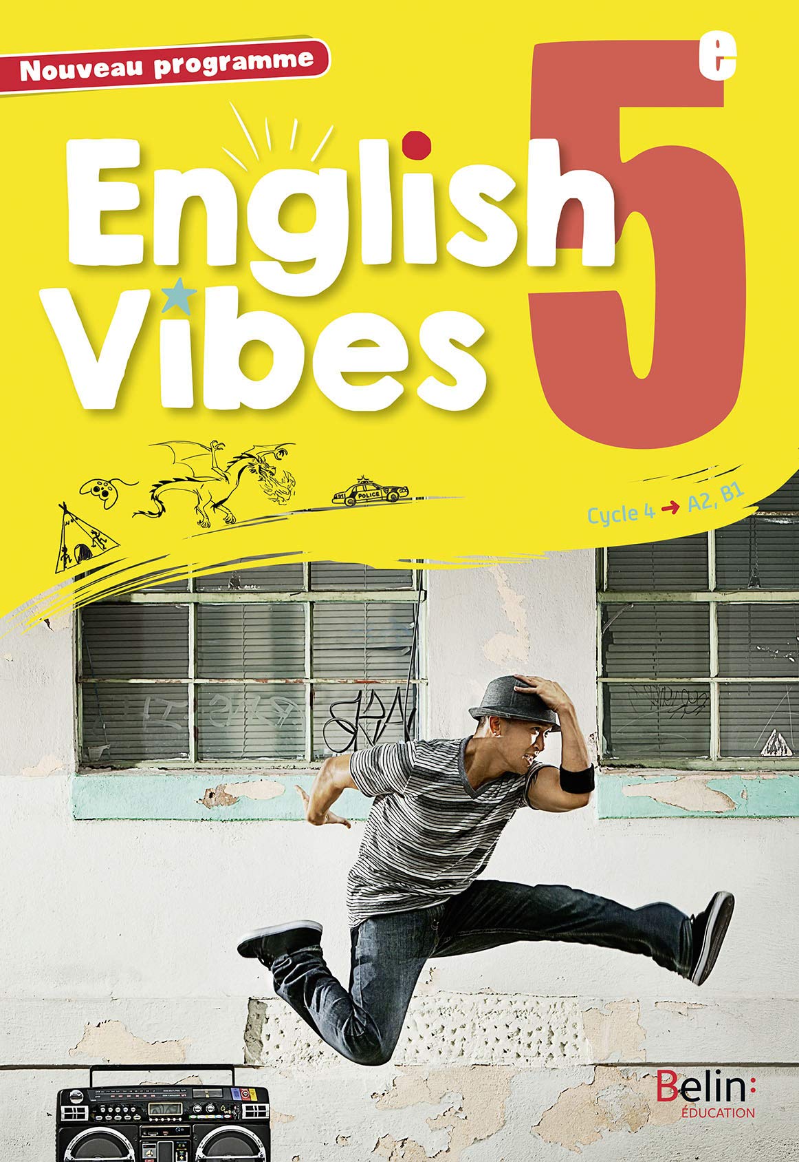 English Vibes, manuel d'anglais LV1 5è livre de l'élève 9782410004212