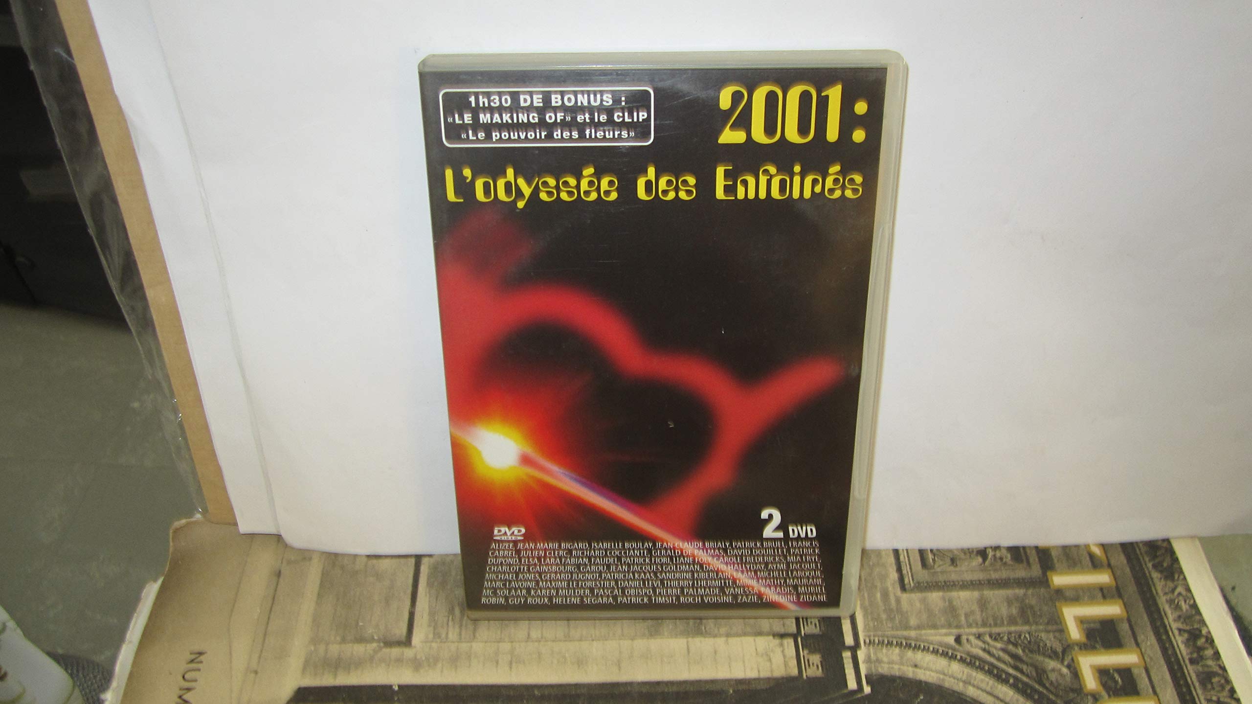 2001: L'Odyssée des enfoirés - 2 DVD 0743218353093