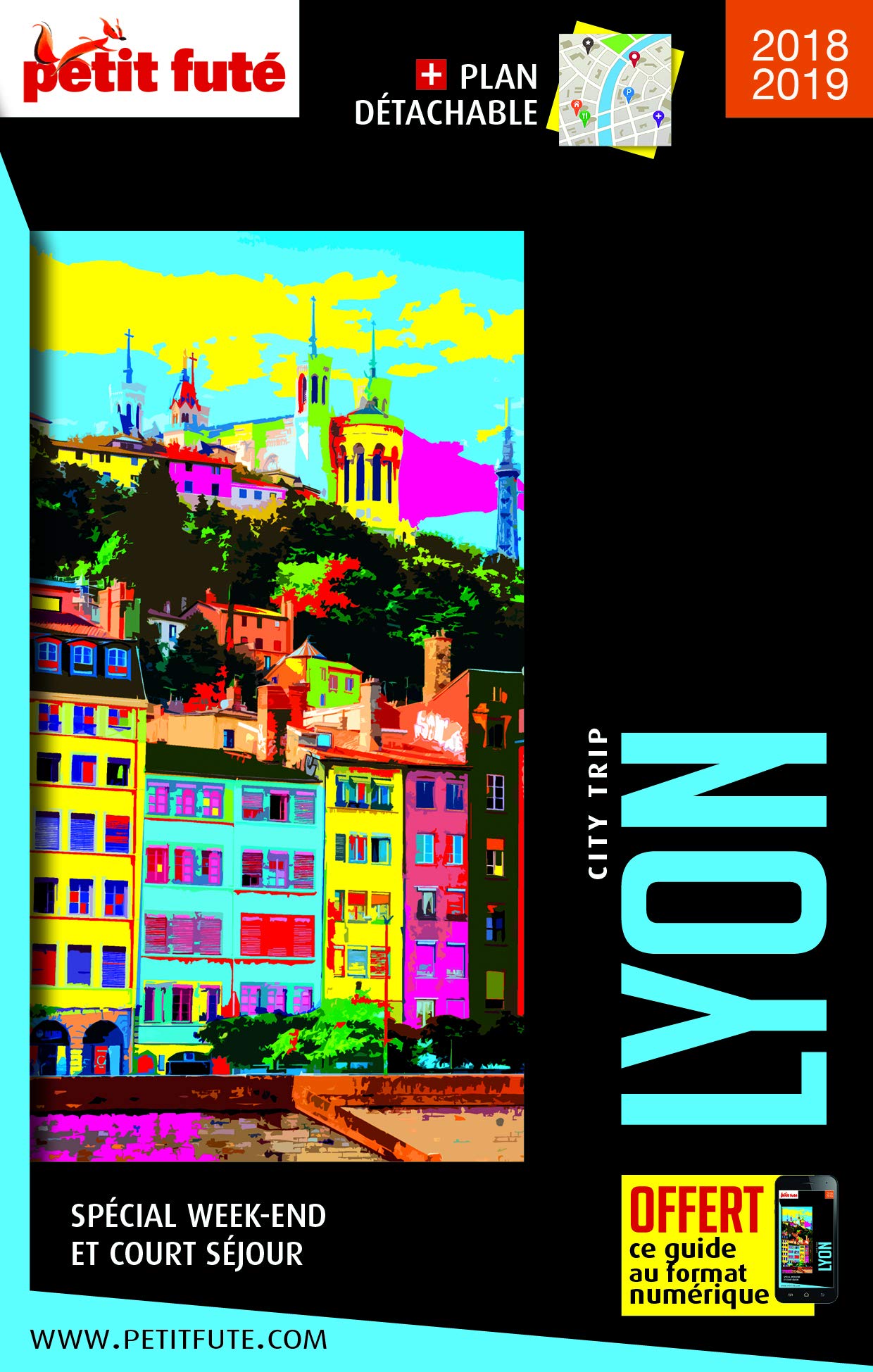 Guide Lyon 2018 City trip Petit Futé 9791033184218