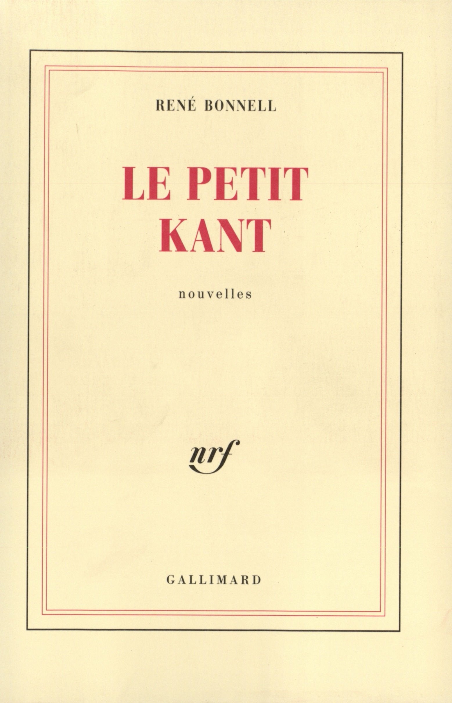 Le petit Kant 9782070717125