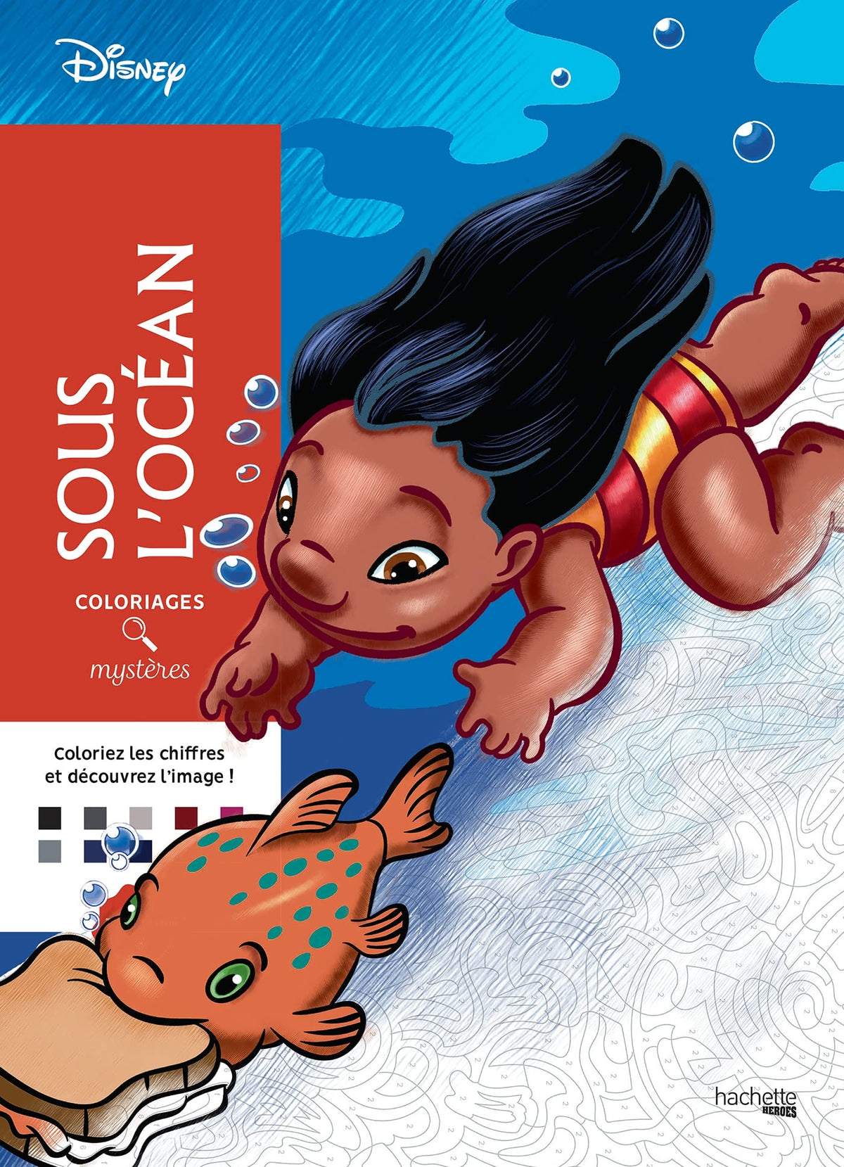 Coloriages mystères Disney - Sous l'océan 9782019461560