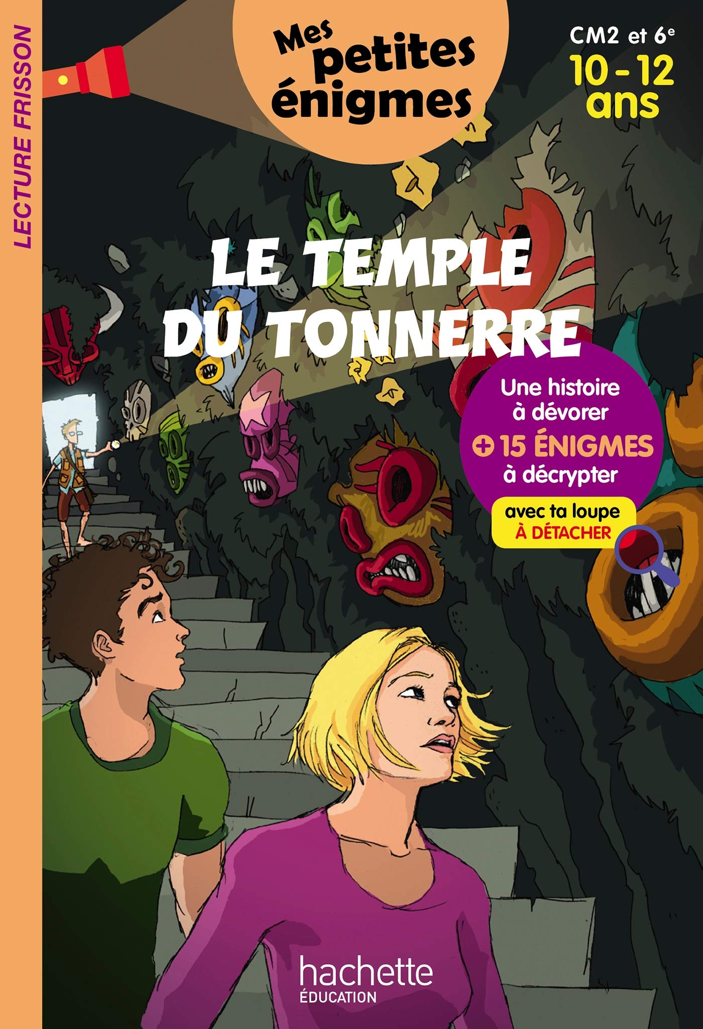 Le Temple du tonnerre - Mes petites énigmes CM2 et 6e - Cahier de vacances 2022 9782017865537