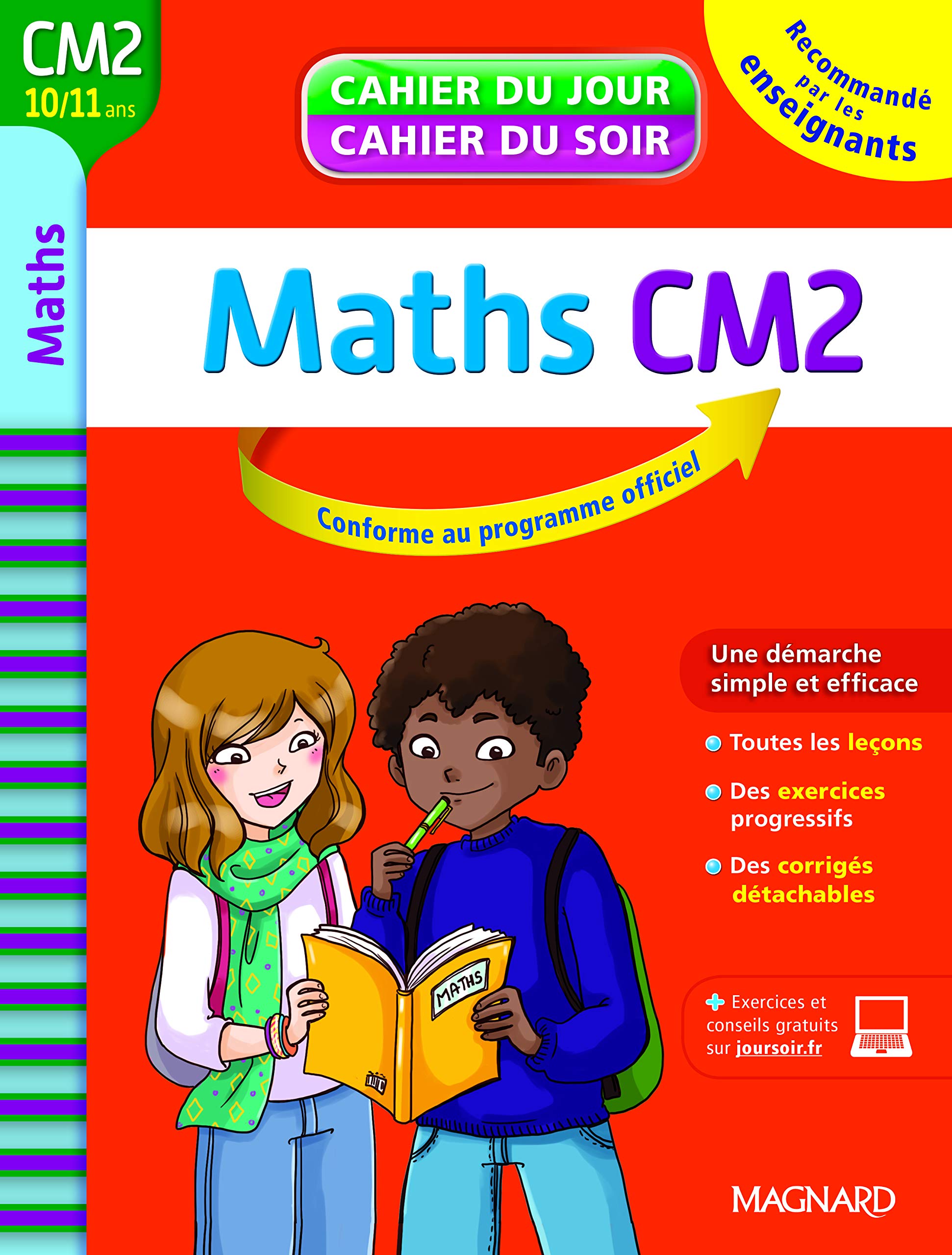 Cahier du Jour/Cahier du Soir Maths CM2 9782210742963