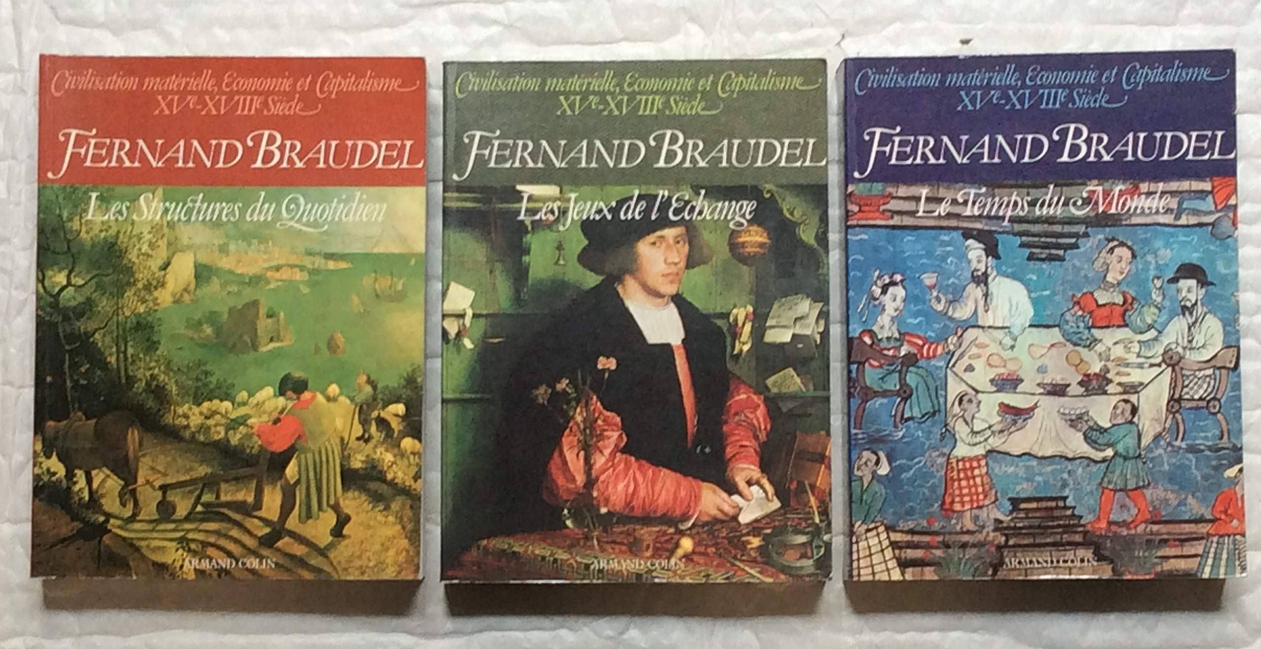 Civilisation matérielle économie et capitalisme En trois volumes