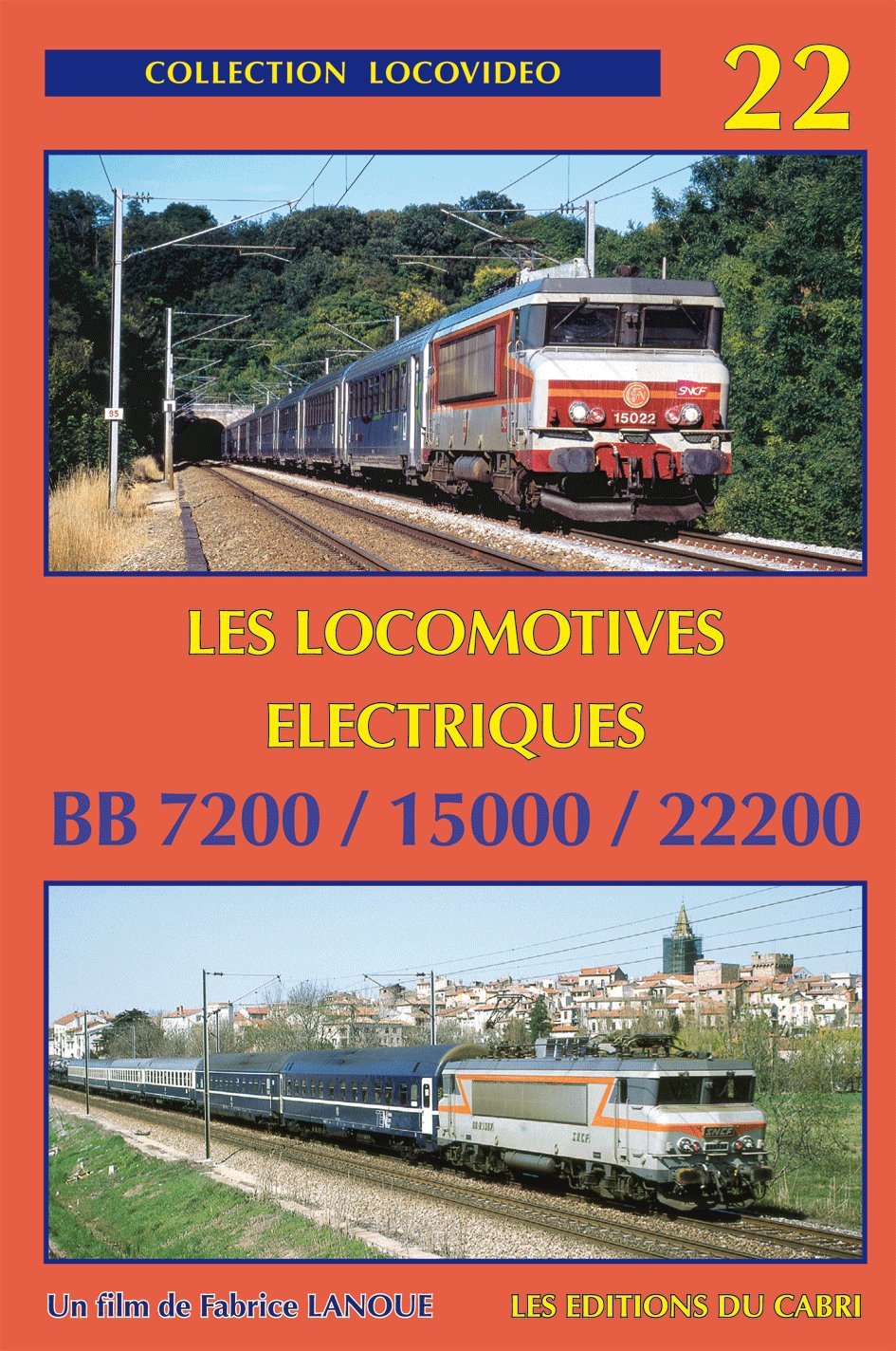 DVD Les locomotives électriques BB-7200/15000