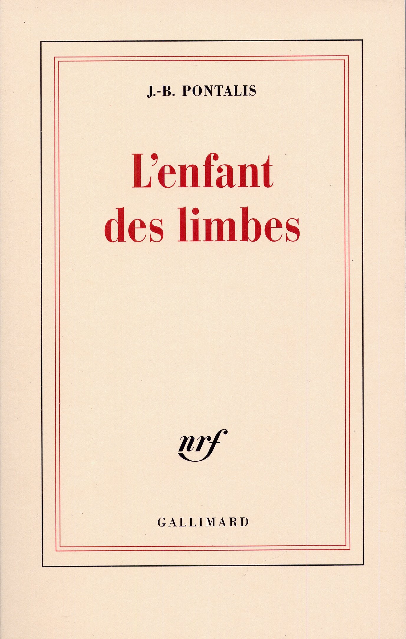 L'Enfant des limbes 9782070753734