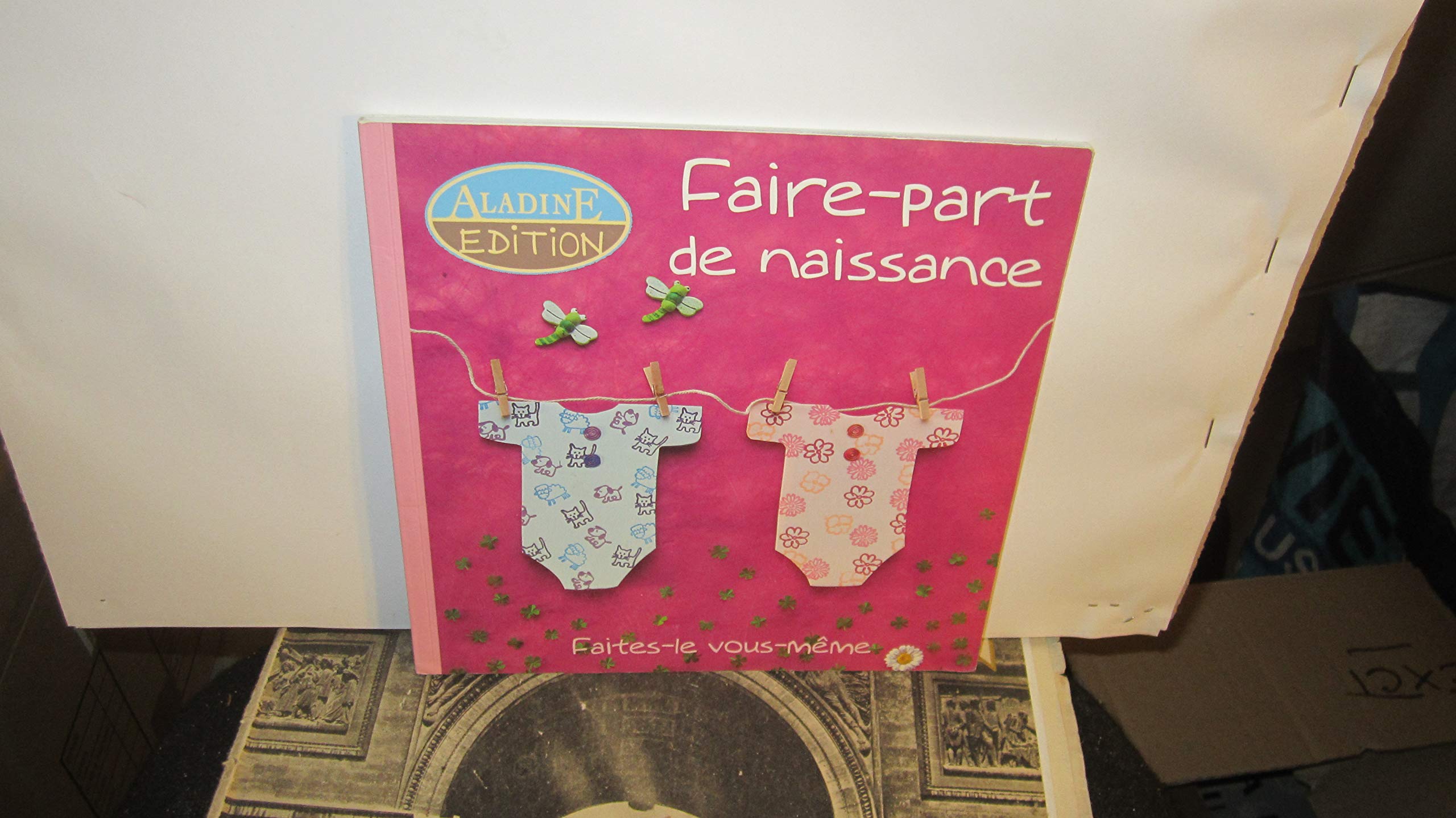 Aladine - Livre faire-part de NAISSANCE 9782916706016