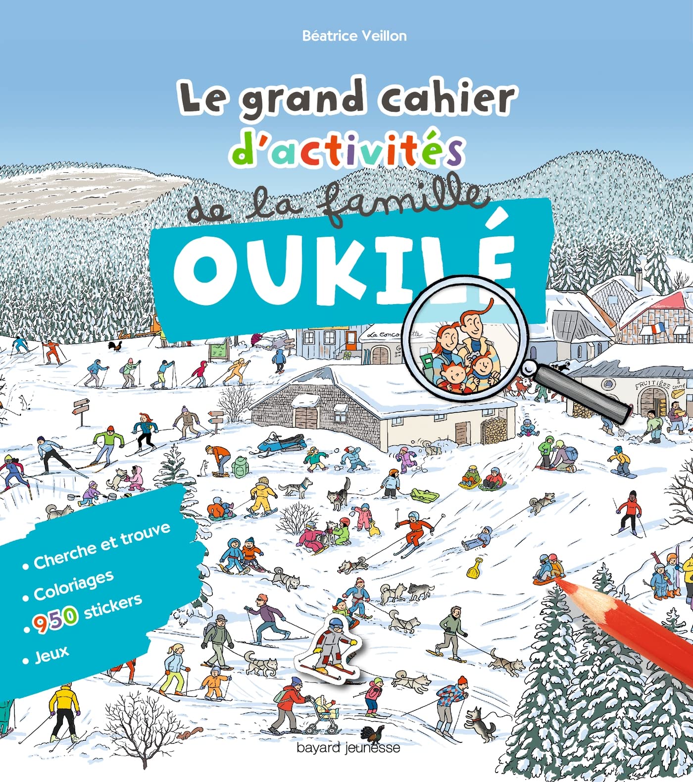 Le grand cahier d'activités de la famille Oukilé Hiver: Le grand cahier d'activité de la famille Oukilé - Hiver 9791036305207