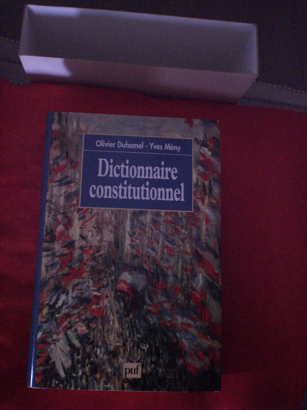 Dictionnaire constitutionnel 9782130442561