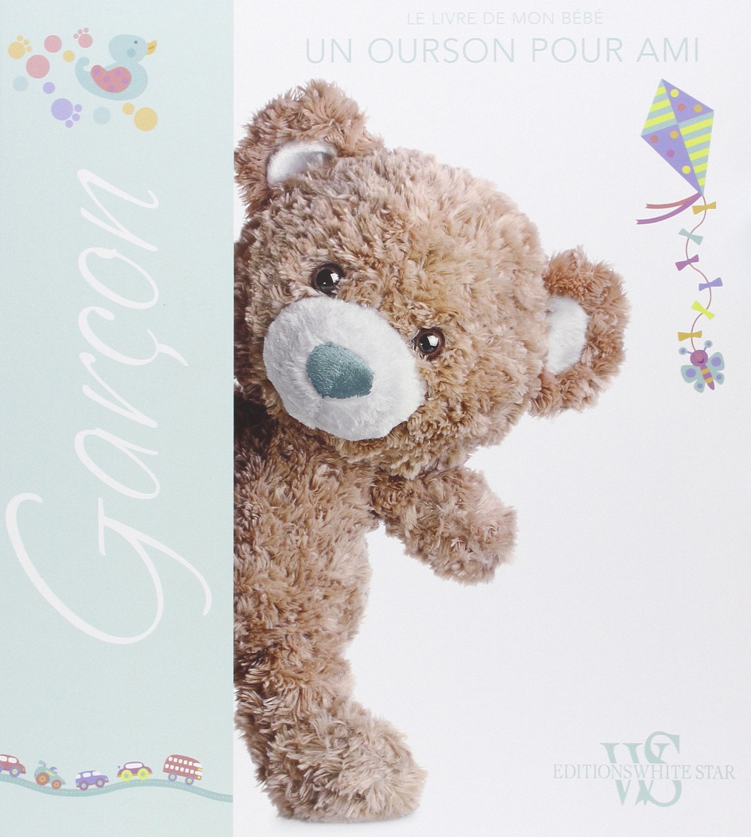 Garçon Le livre de mon bébé - Un ourson pour ami 9788861124783