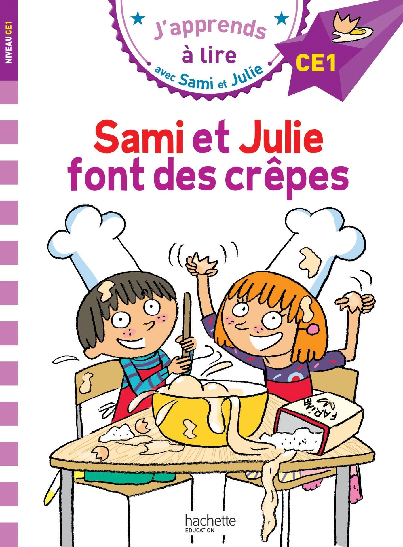 Sami et Julie CE1 Sami et Julie font des crêpes 9782017015741