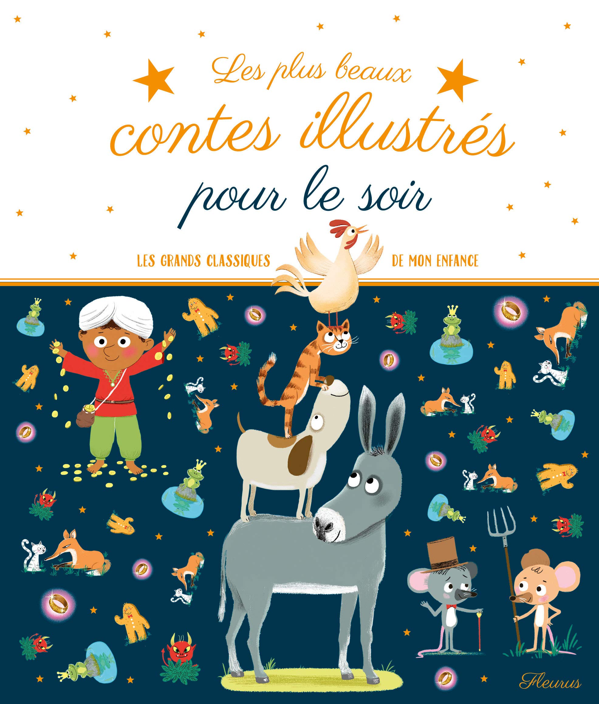 Les plus beaux contes illustrés pour le soir 9782215134497