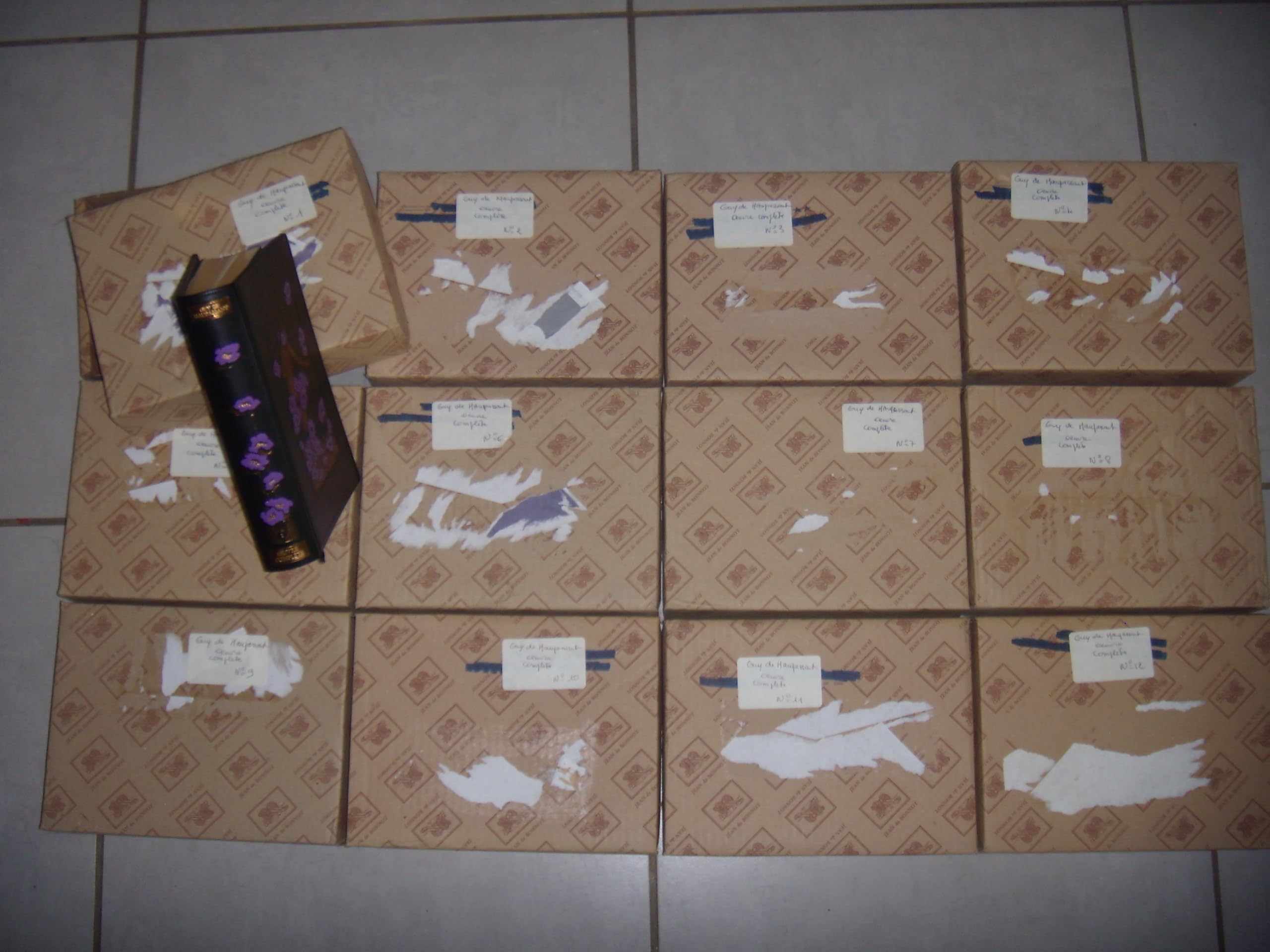 Oeuvre complète de Guy de Maupassant en 12 volumes / Jean de Bonnot