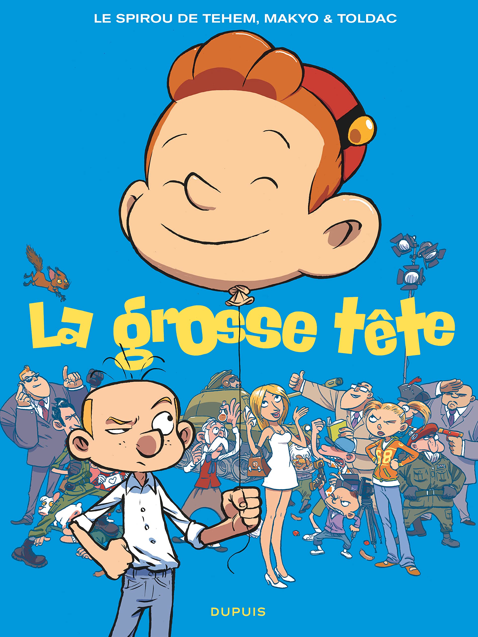 Le Spirou de ... - Tome 8 - La grosse tête 9782800156569