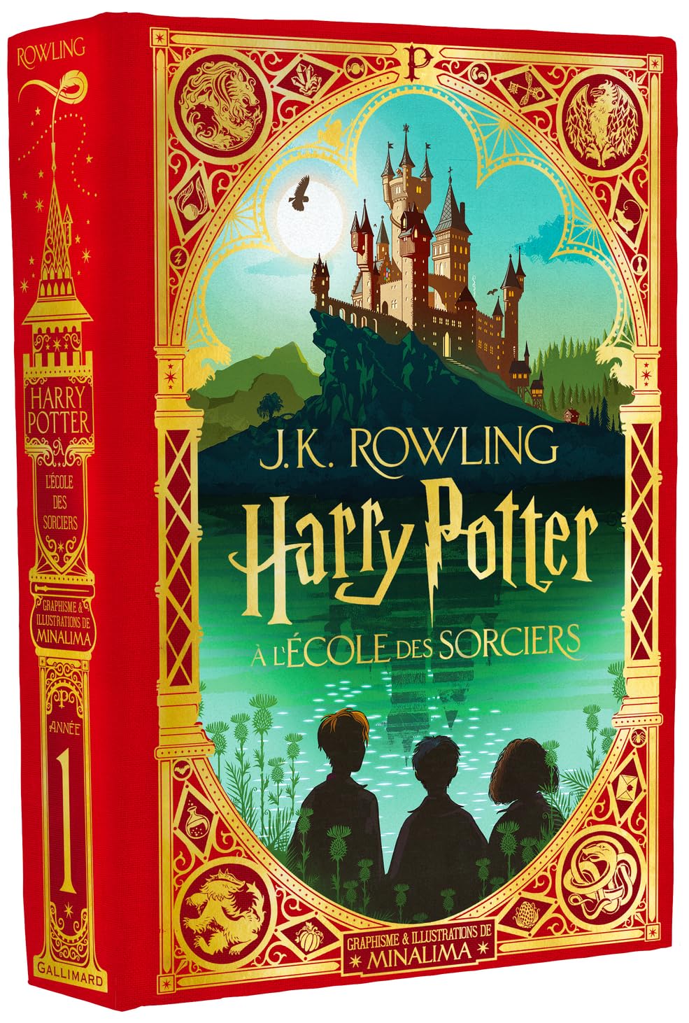 Harry Potter à l'école des sorciers - Édition illustrée interactive: Graphisme et illustrations de MinaLima 9782075145930