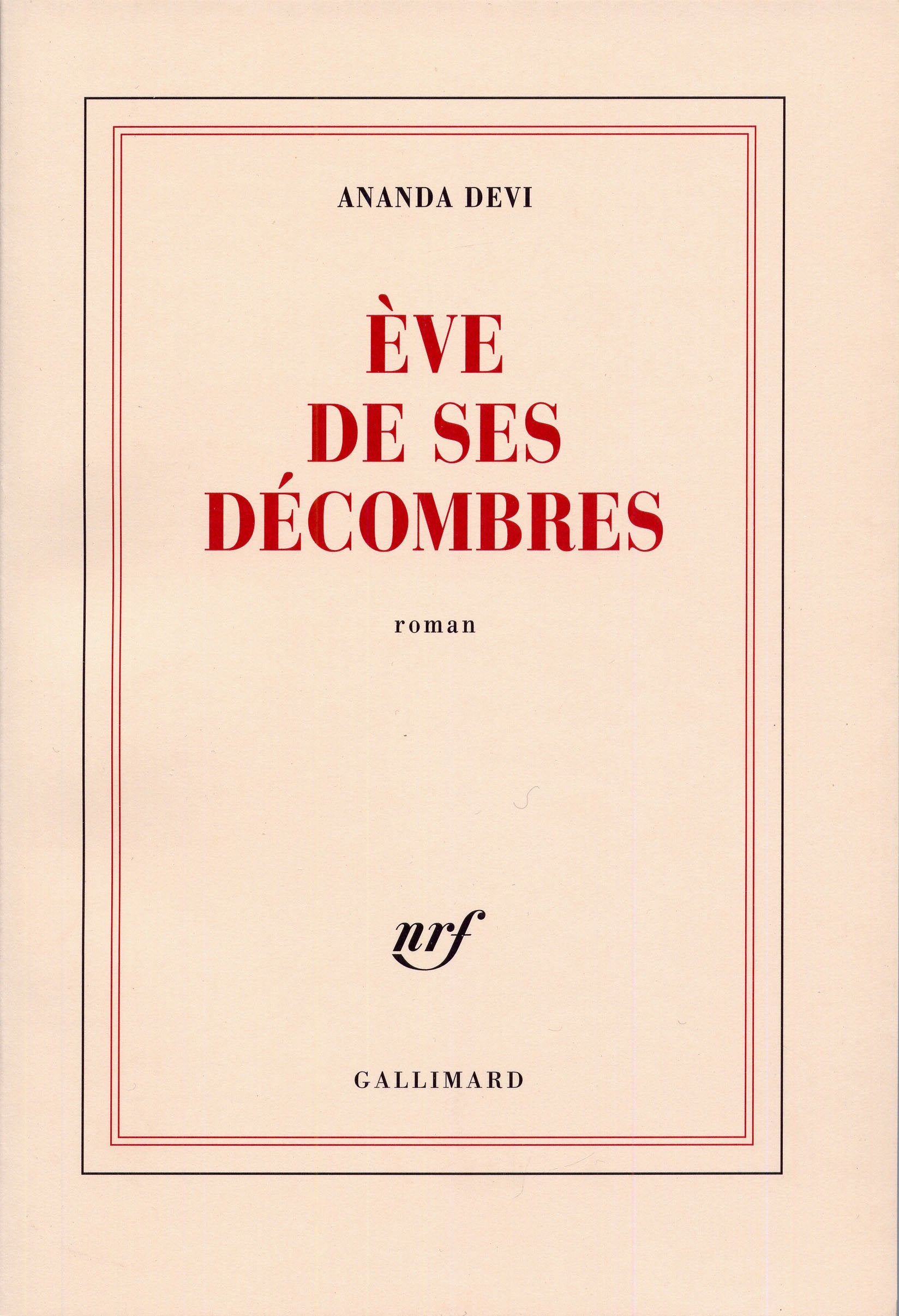 Ève de ses décombres 9782070776184