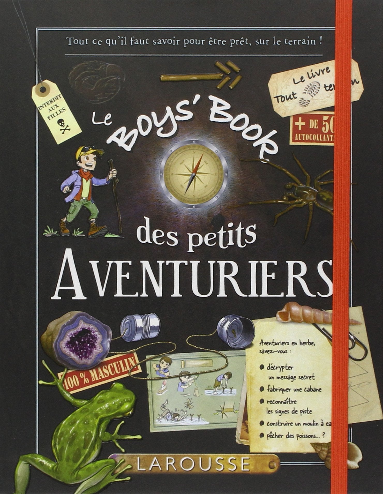 Le Boys' book des petits aventuriers 9782035862112