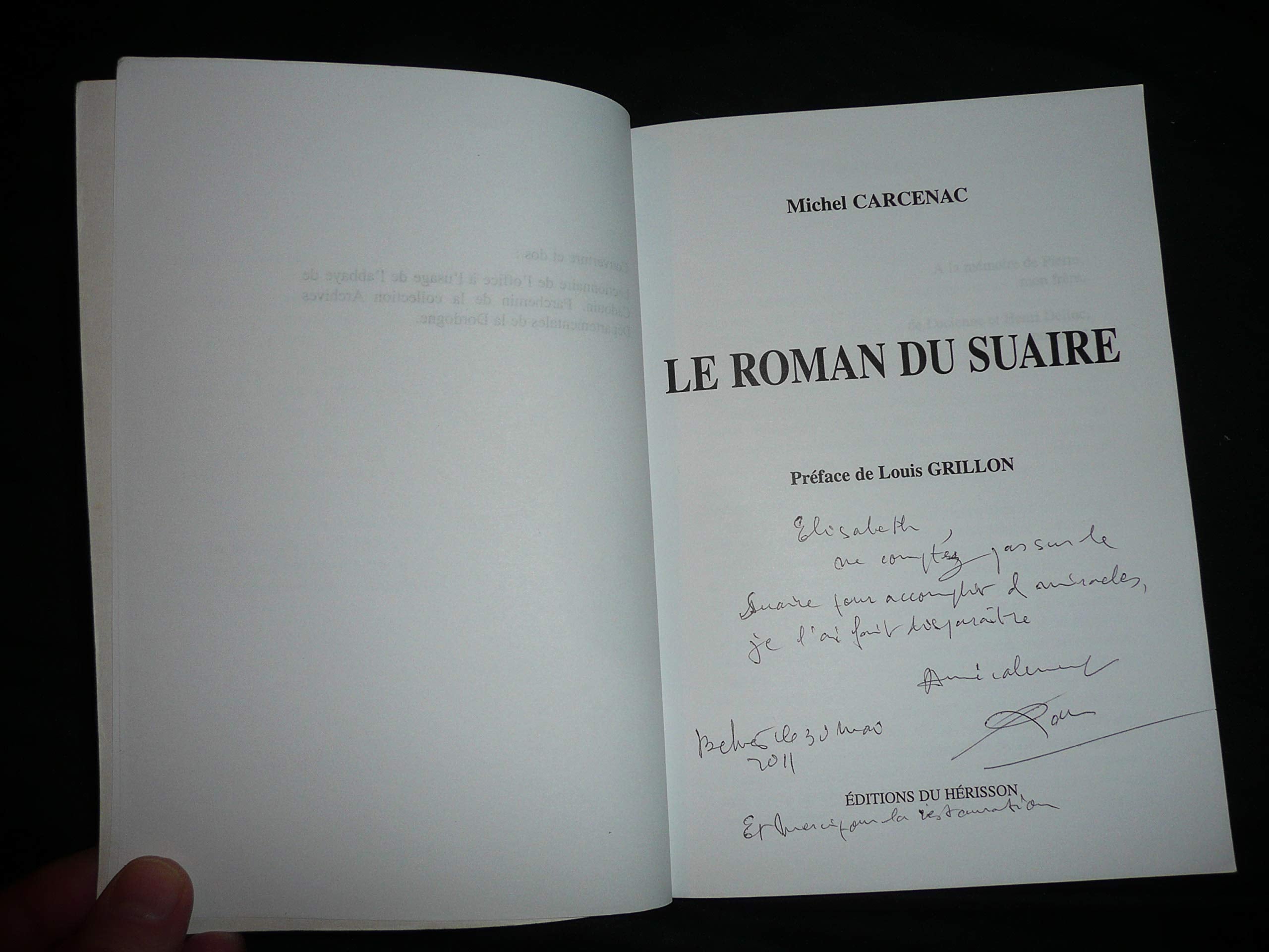 Le roman du Suaire 9782912275028