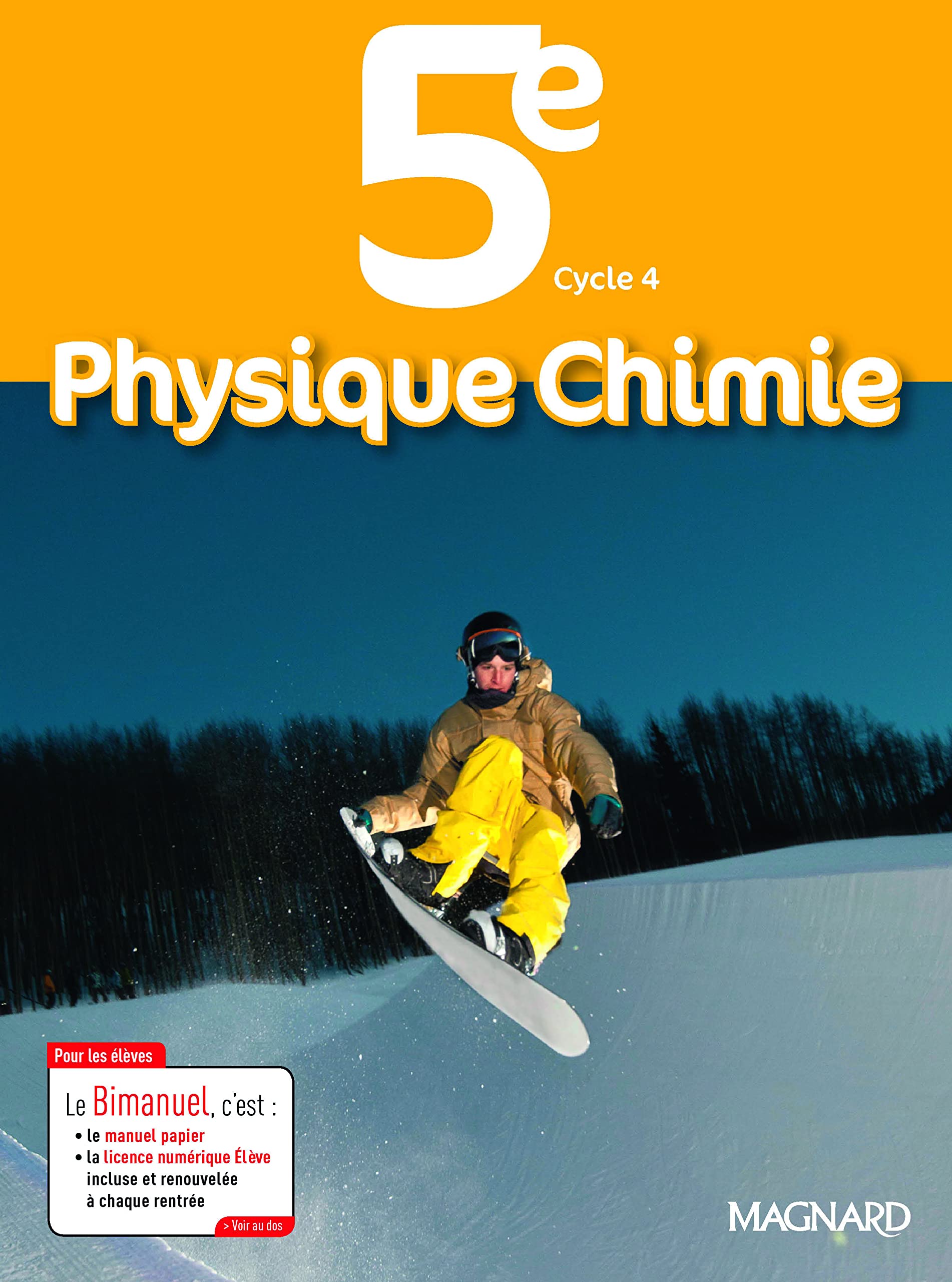 Physique-Chimie 5e (2017) - Manuel élève 9782210107779