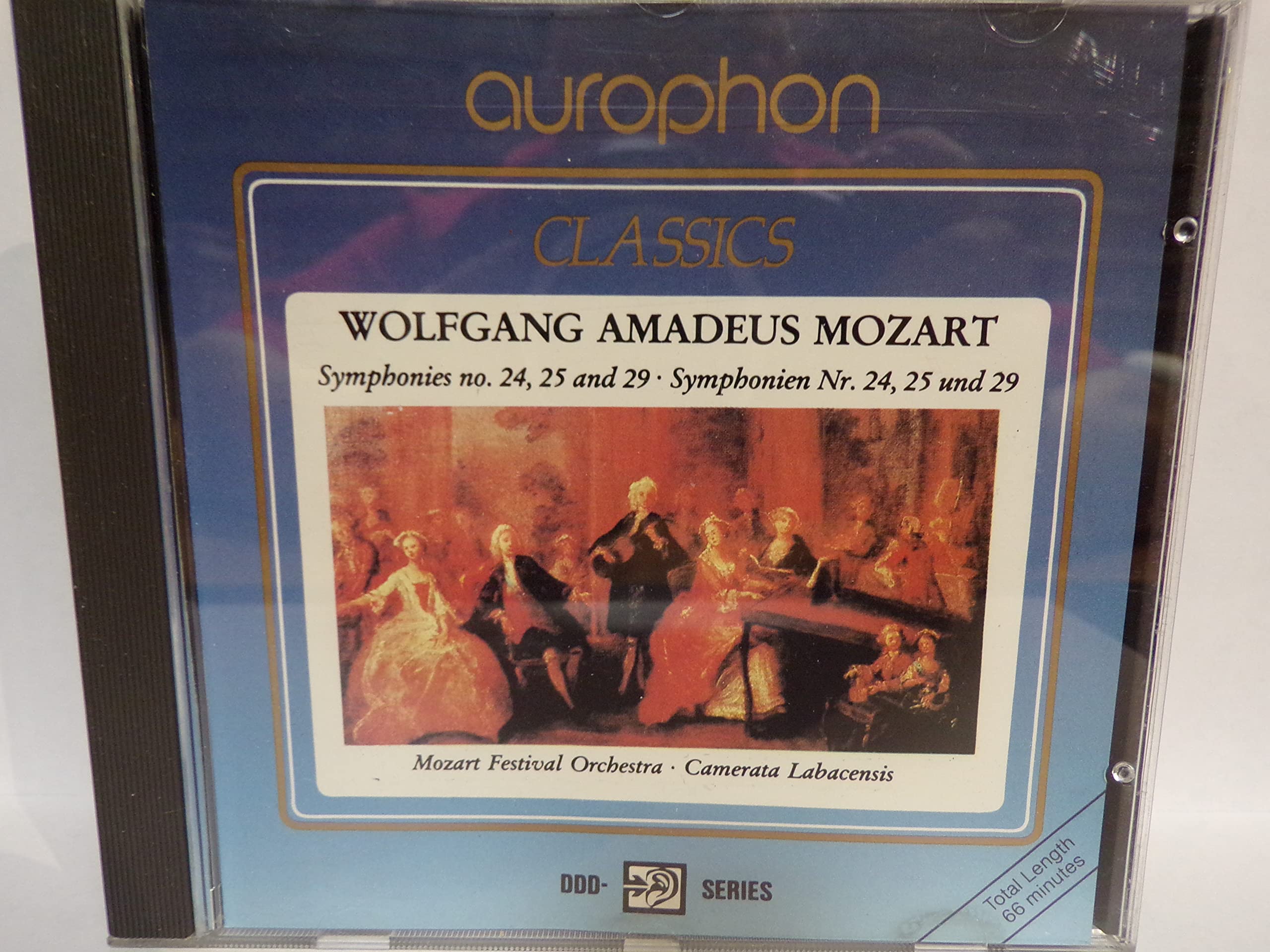 W.A. Mozart Symphonien Nr. 24, 25 & 29 4010165314405